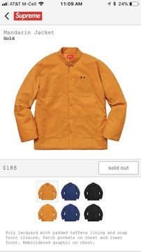 Supreme Mandarin Jacket | Grailed