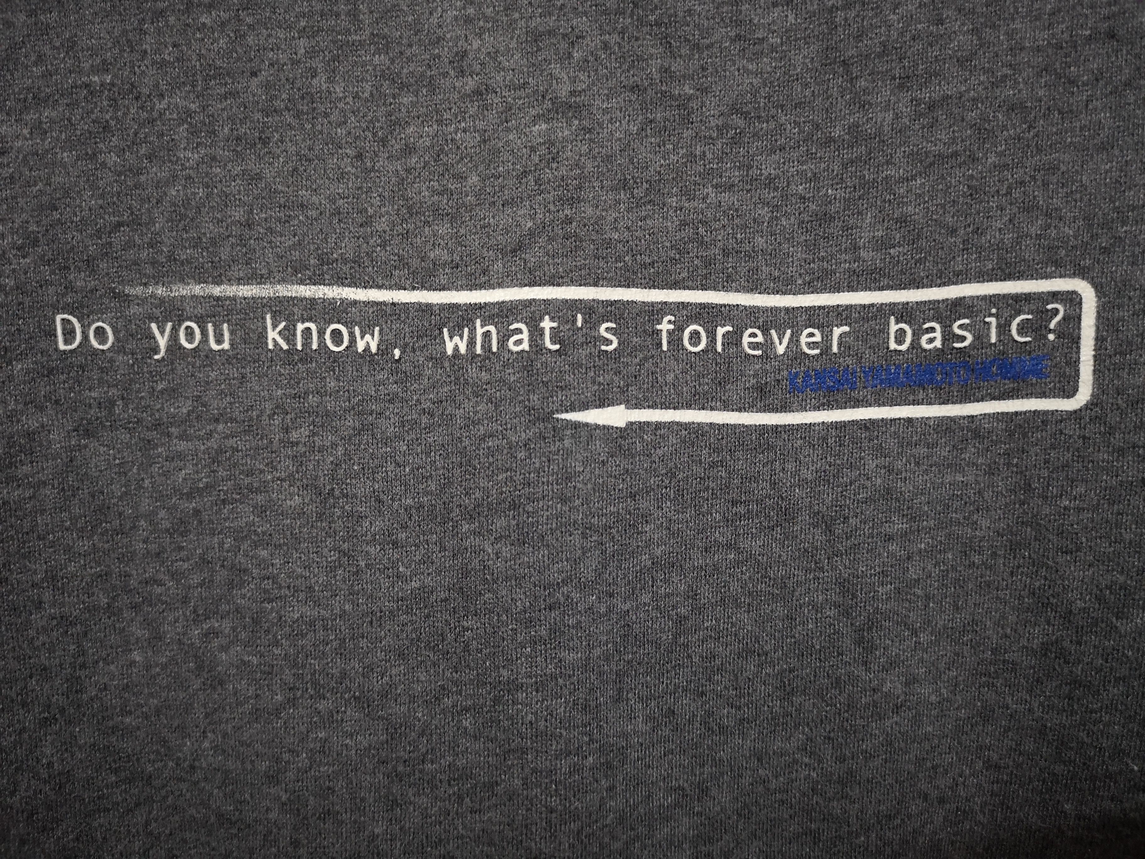 Kansai Yamamoto KANSAI YAMAMOTO HOMME LONG SLEEVES CREWNECK SWEATSHIRTS Size US L / EU 52-54 / 3 - 3 Thumbnail