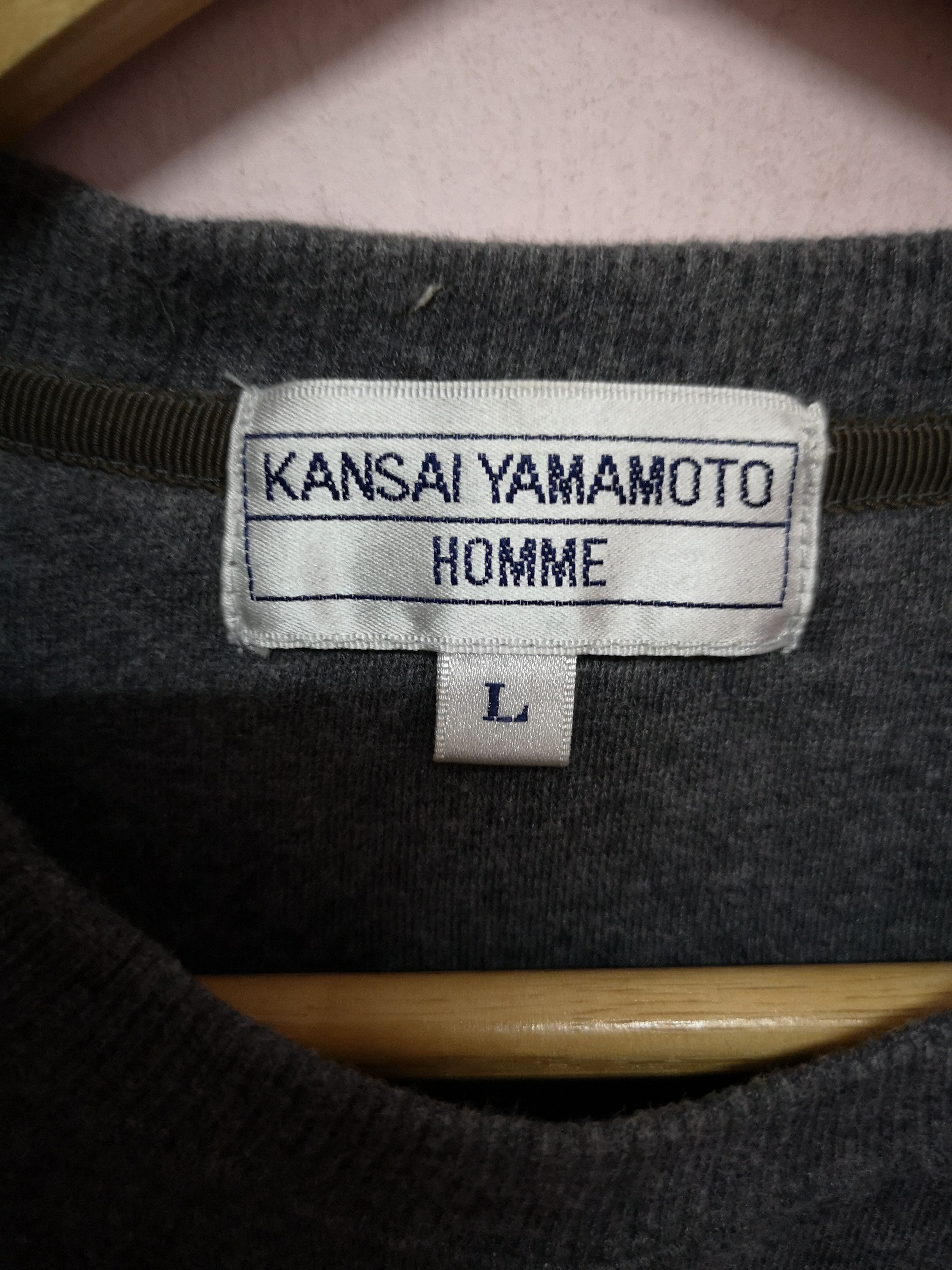 Kansai Yamamoto KANSAI YAMAMOTO HOMME LONG SLEEVES CREWNECK SWEATSHIRTS Size US L / EU 52-54 / 3 - 5 Thumbnail