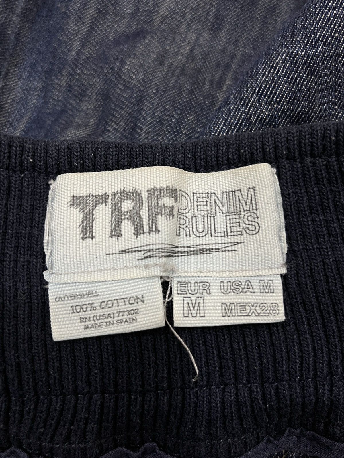 Hypebeast (Nnn). TRF DENIM RULES HYPEBEAST SKIRT Size 26" / US 2 / IT 38 - 7 Thumbnail