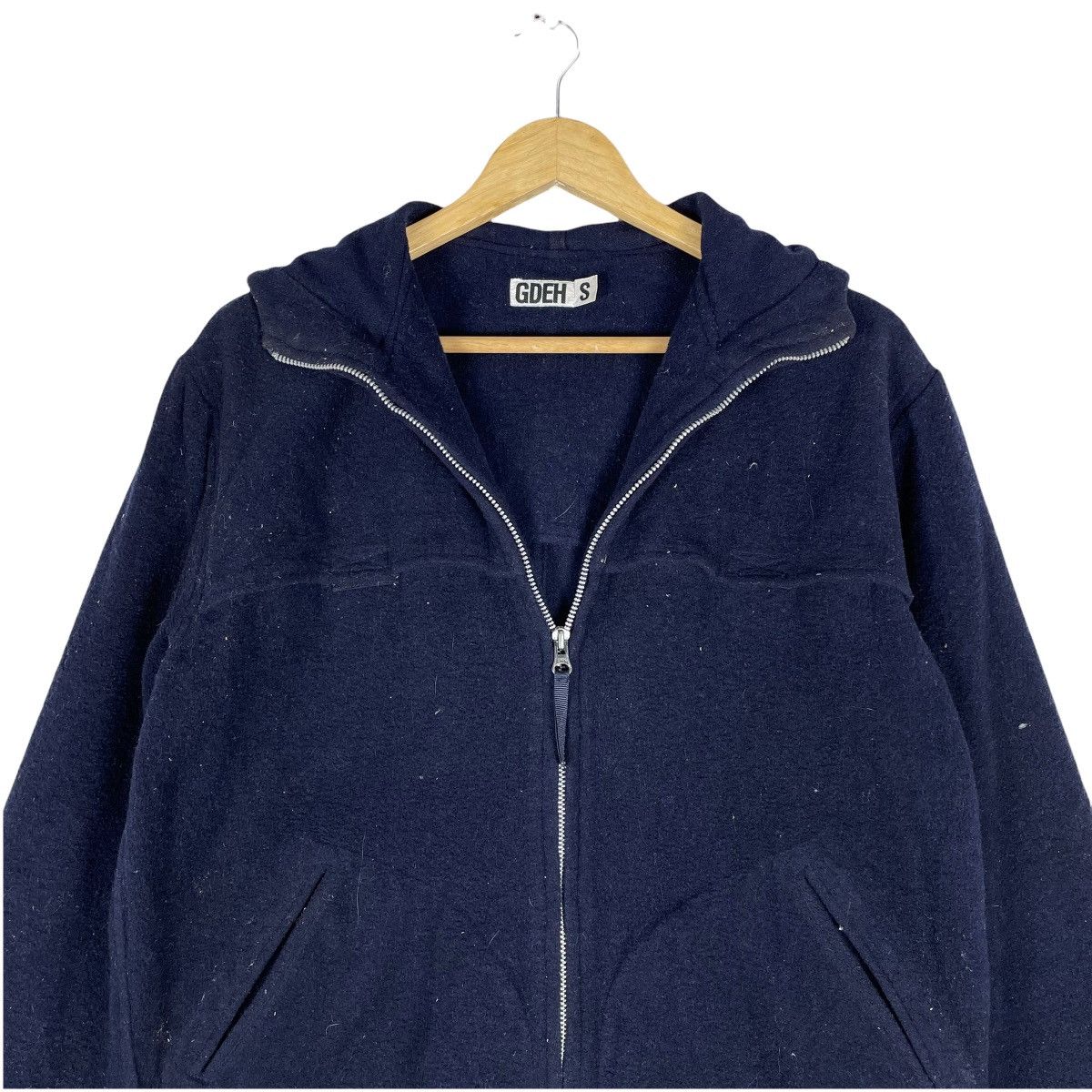 Good Enough 🔥GDEH HOODIE WOOL ZIPPER JACKET Size US S / EU 44-46 / 1 - 3 Thumbnail