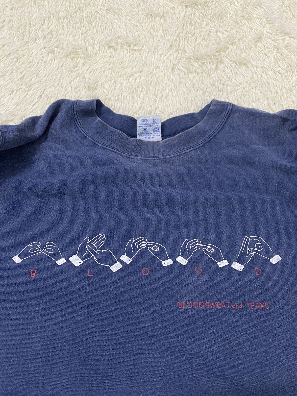 Vintage Blood, Sweat and Tears Sweatshirt Band B.S & T