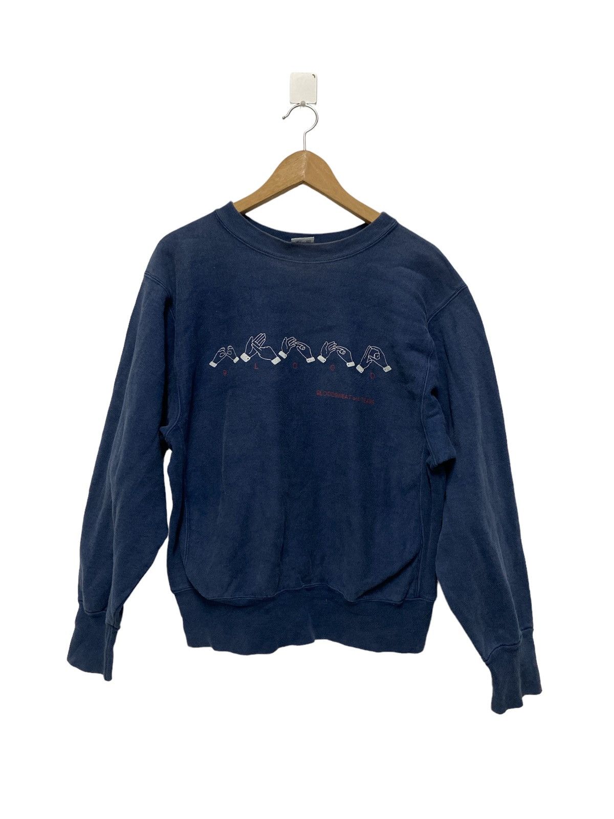 Vintage Blood Sweat and Tears Sweatshirt Band B.S & T