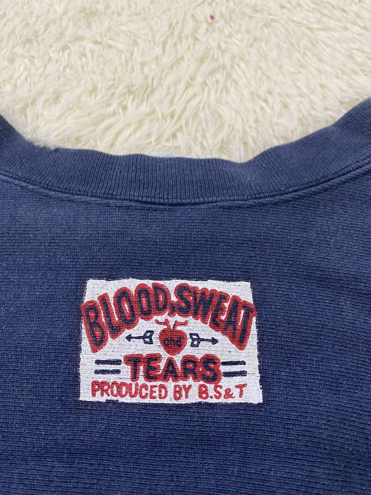 Vintage Blood, Sweat and Tears Sweatshirt Band B.S & T