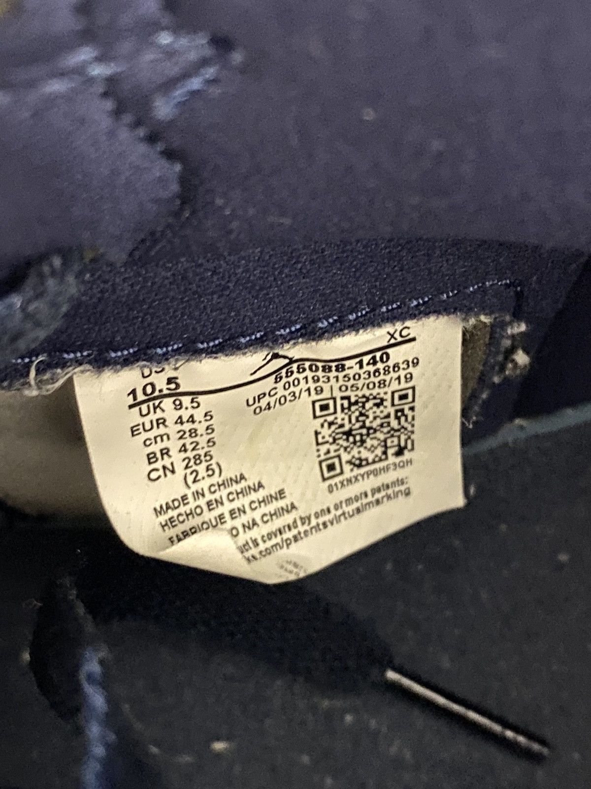 Jordan Brand Jordan 1 Obsidian Size US 10.5 / EU 43-44 - 9 Thumbnail