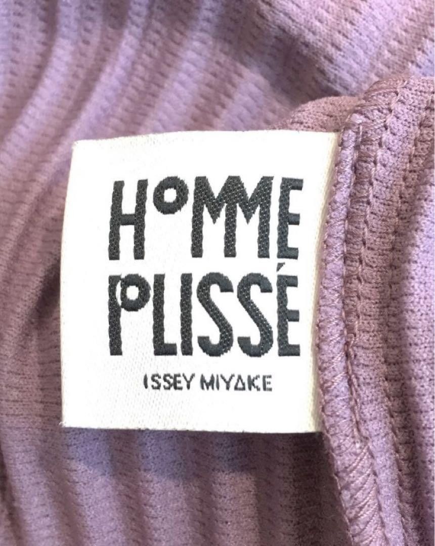 Issey Miyake homme plisse zip up purple pleated jacket | Grailed