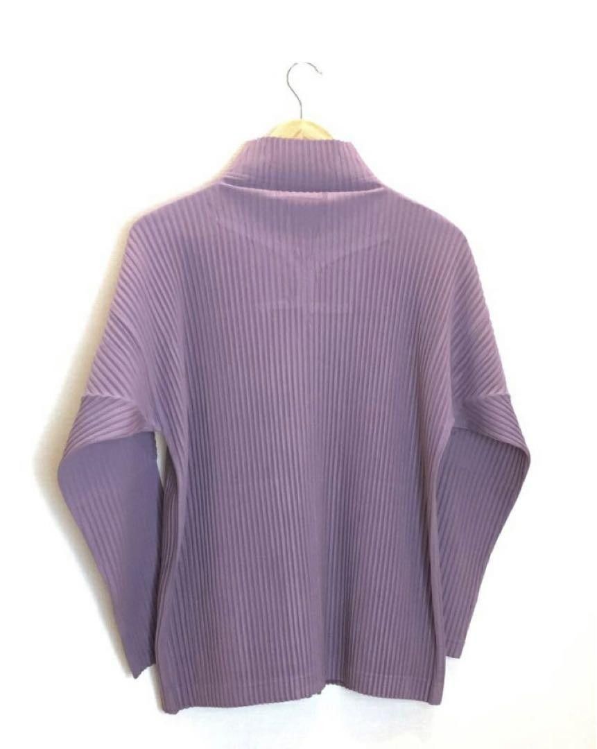 HOMME PLISSÉ ISSEY MIYAKE ジャケット　パープル 中古・古着通販】HOMME PLISSE ISSEY MIYAKE (オムプリッセ