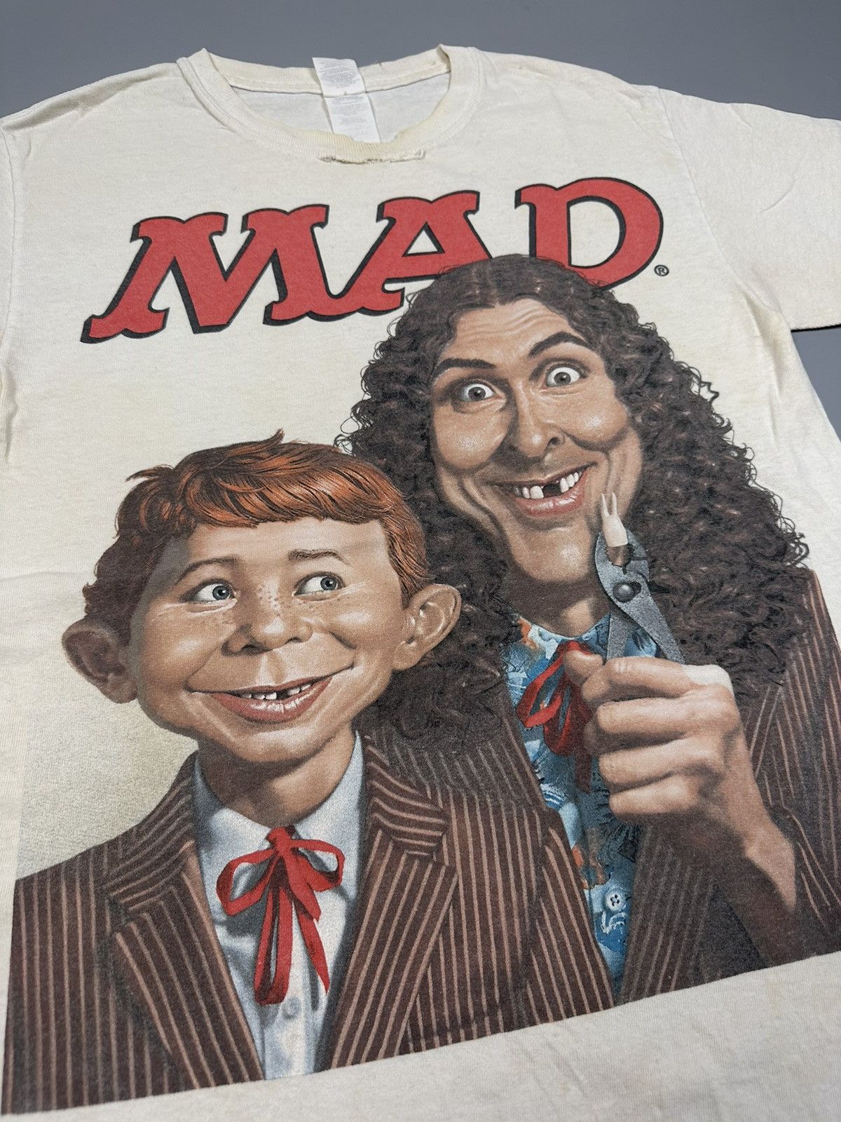 VINTAGE MAD MAGAZINE BIG PHOTO TEE