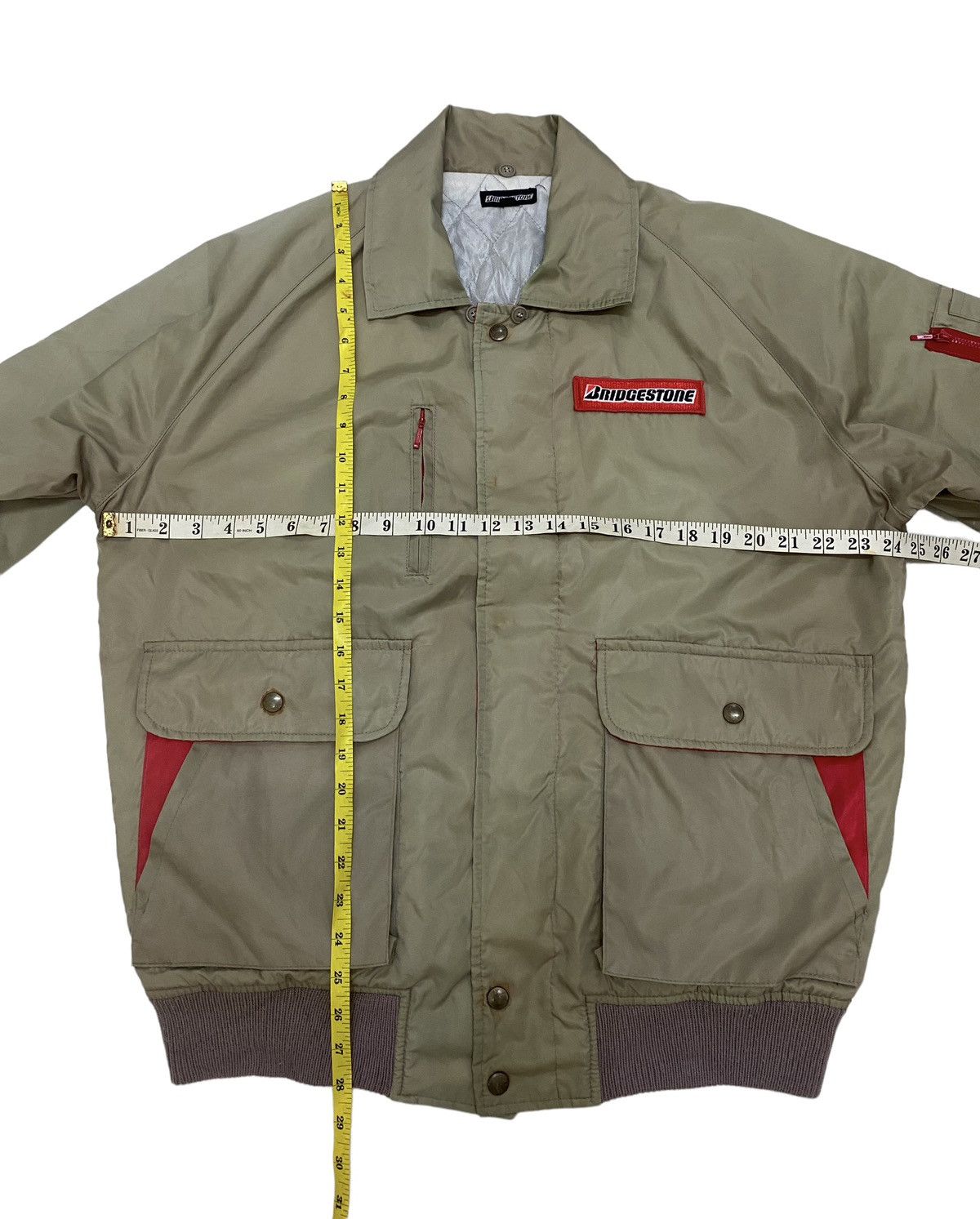 Japanese Brand × Sports Specialties Vintage Bridgestone Racing Sport Bomber Jacket Size US XL / EU 56 / 4 - 10 Thumbnail