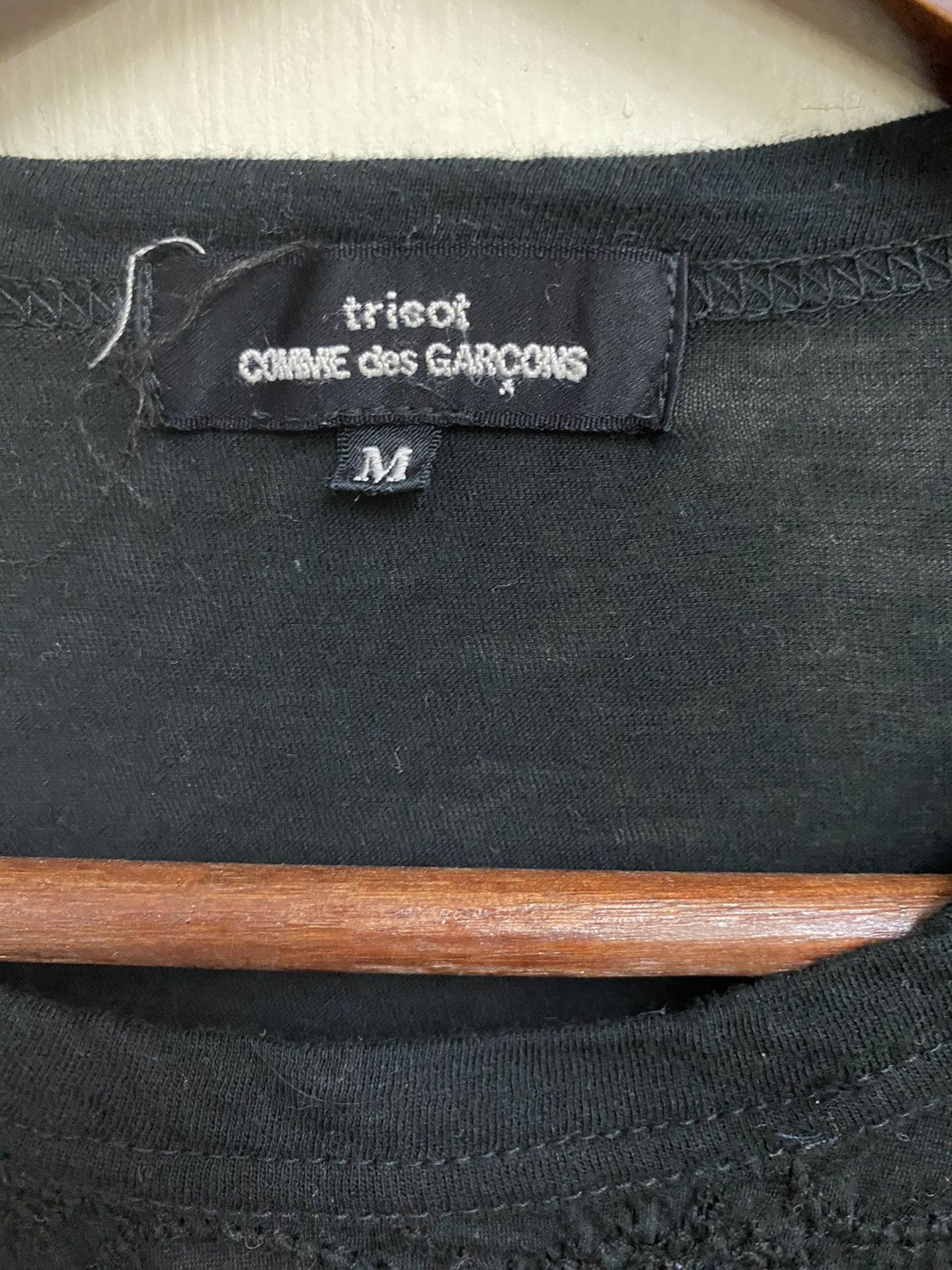 Comme des Garcons Vintage Tricot Comme des Garçons Black Tee Size M / US 6-8 / IT 42-44 - 5 Thumbnail