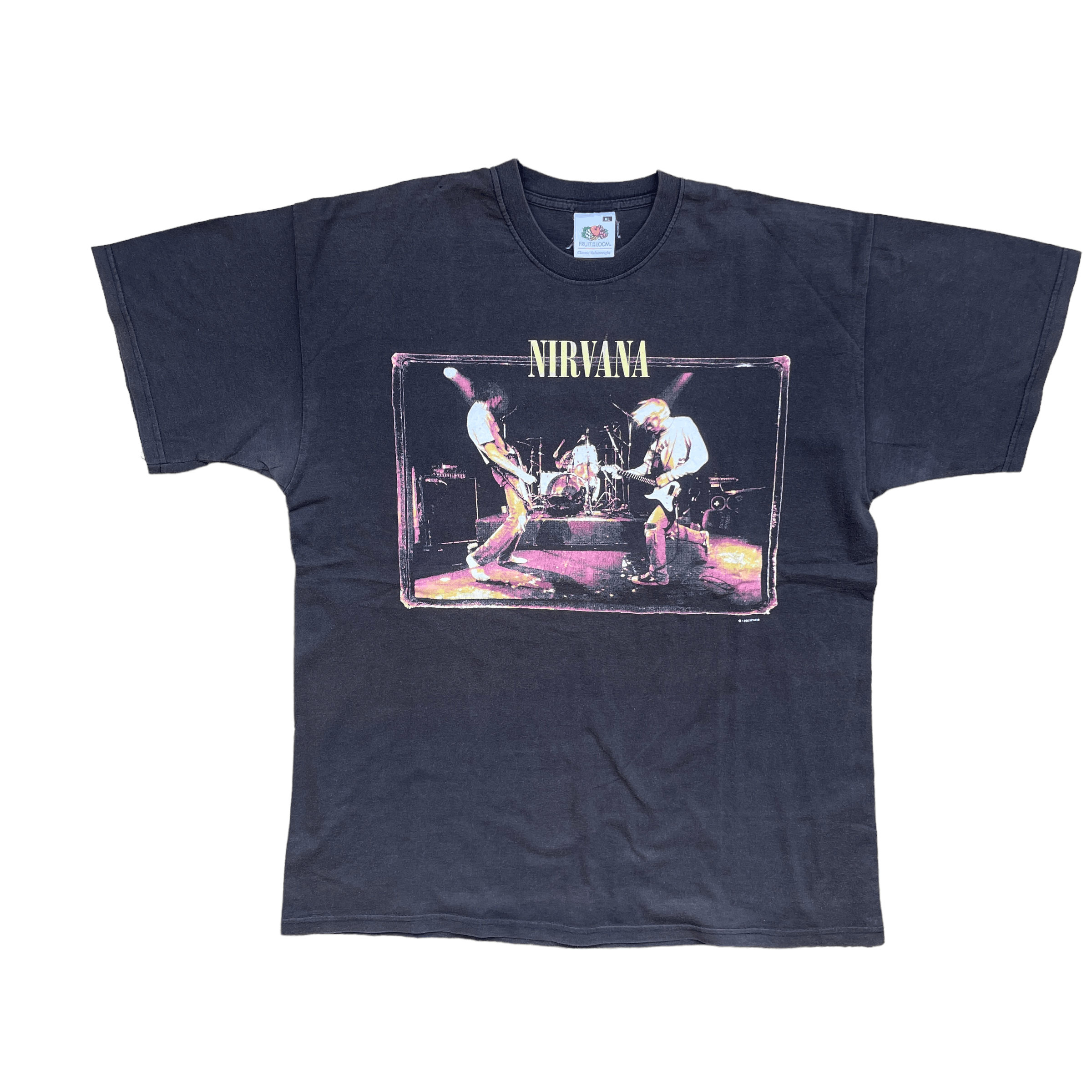 1996 NIRVANA FROM THE MUDDY BANKS T-shirt XL