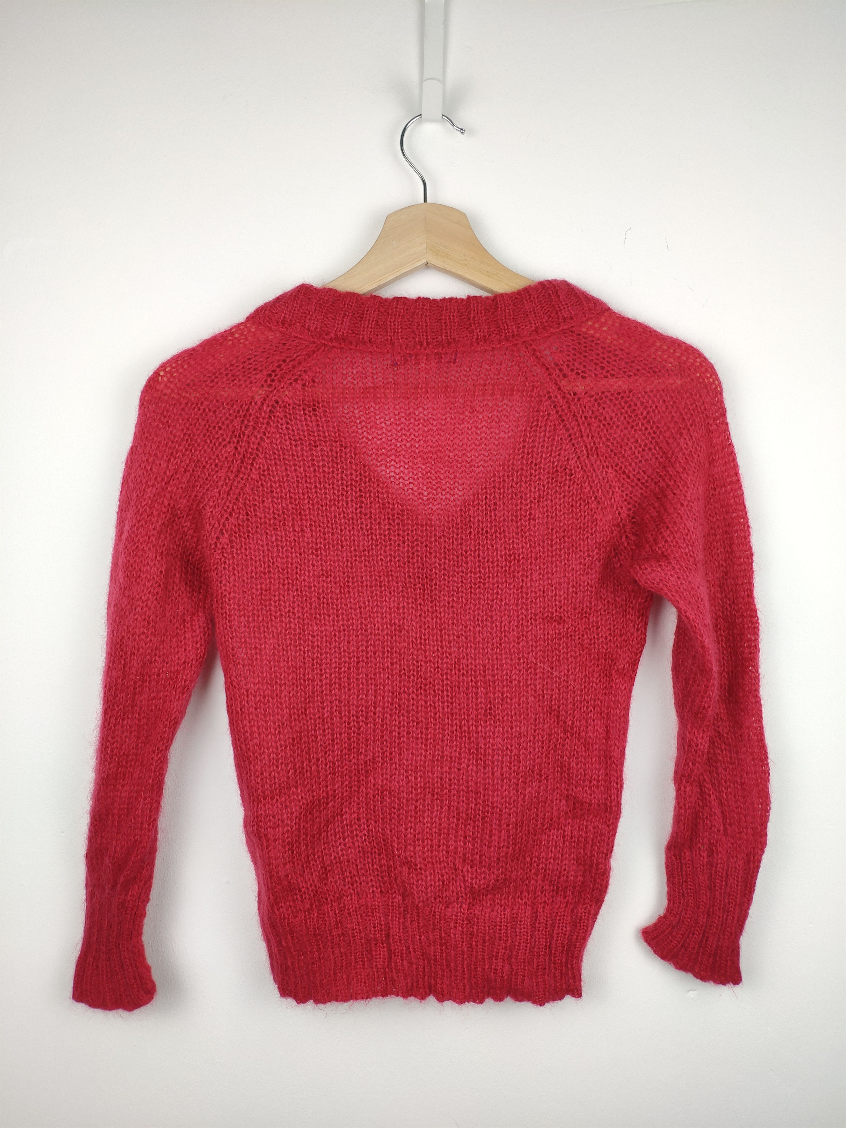 Burberry Vintage Burberry Fishnet Wool Knit Sweater Size XS / US 0-2 / IT 36-38 - 8 Thumbnail