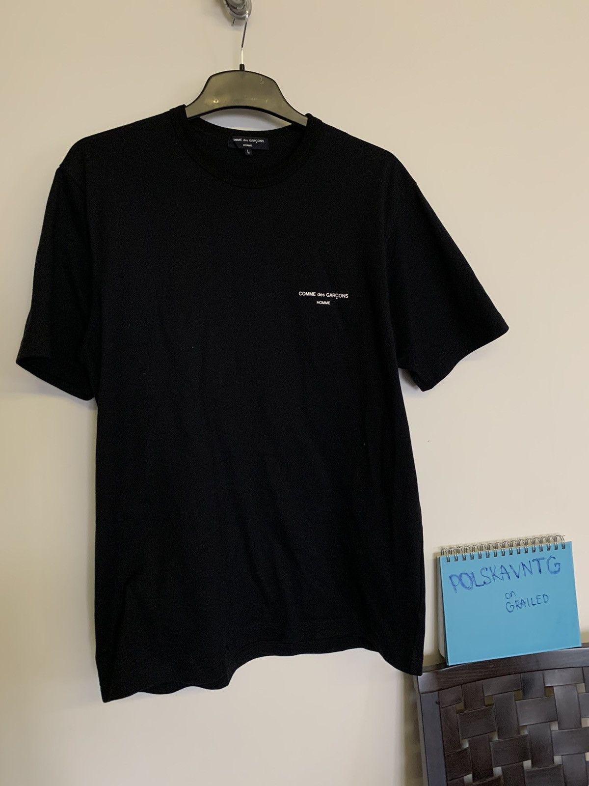 Comme des garçons homme T-shirt logo