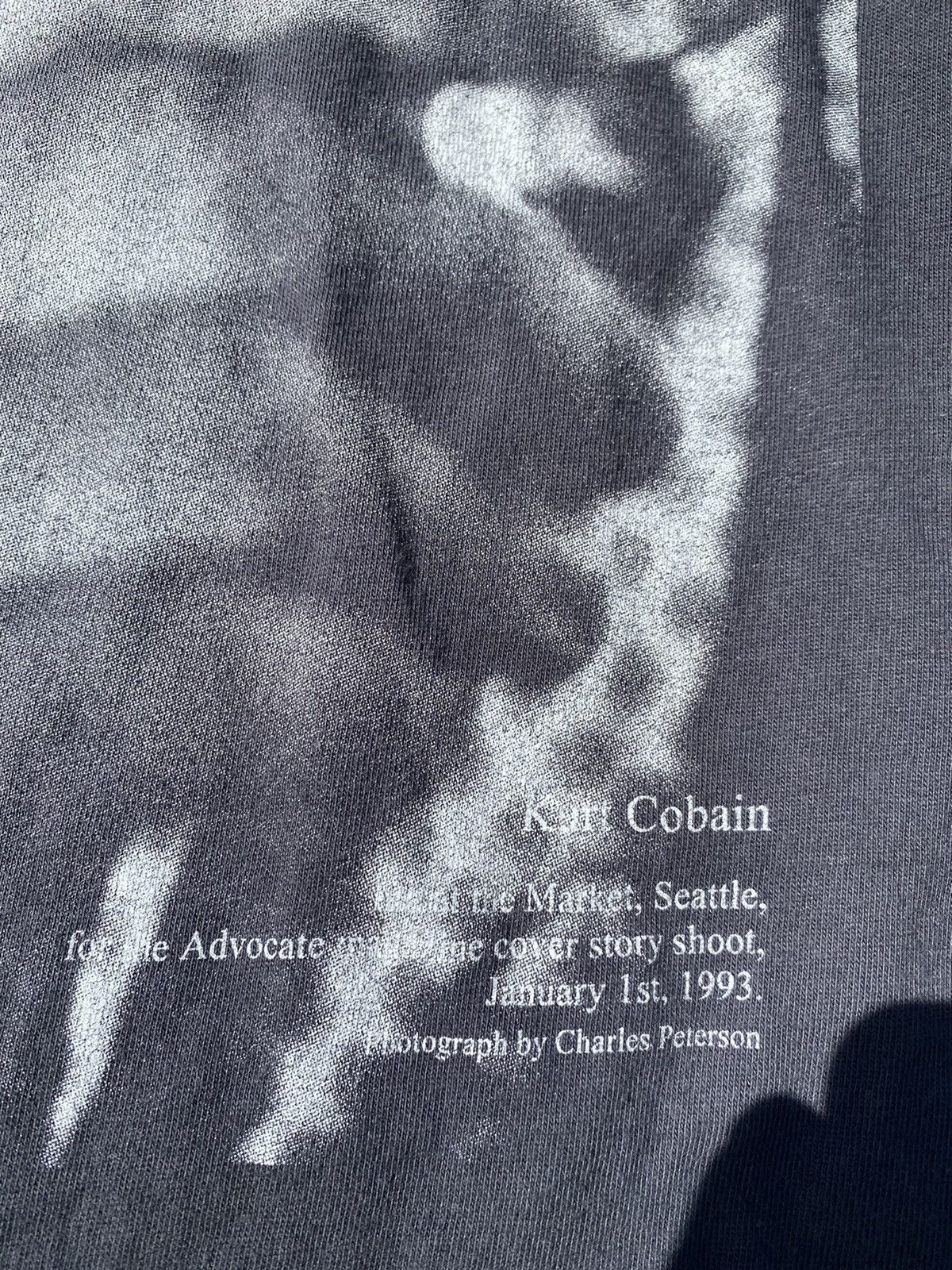 Nirvana × Vintage Vintage Nirvana Kurt Cobain Photo Tee 1993 T Shirt Size US M / EU 48-50 / 2 - 2 Thumbnail