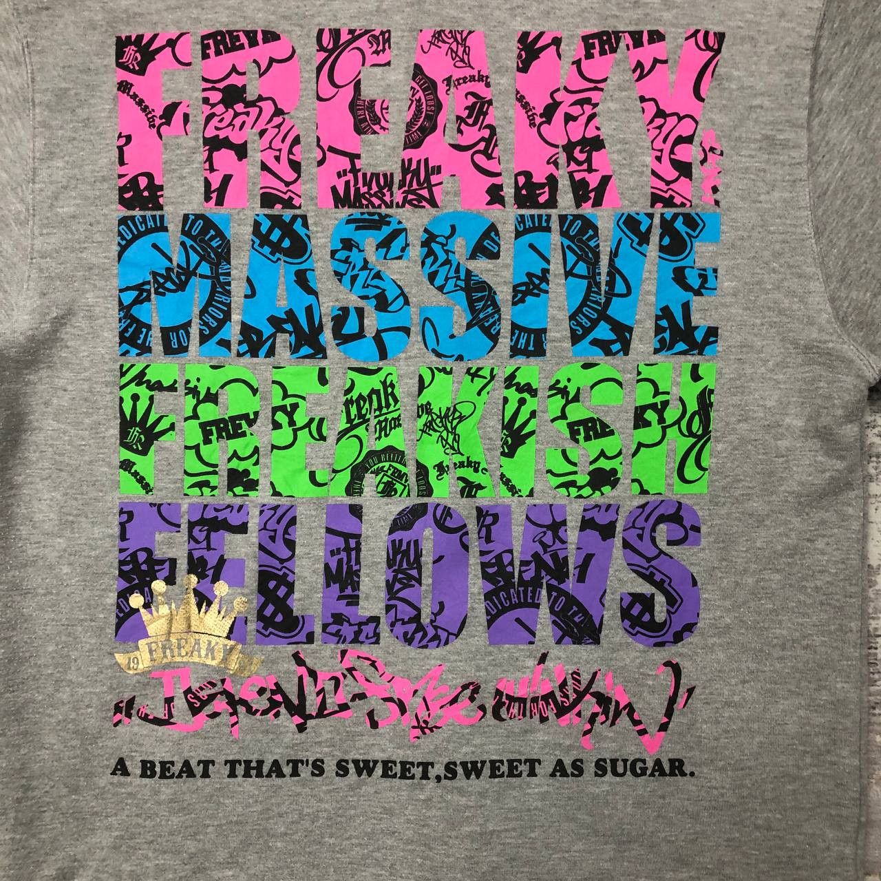 Massive Y282 JAPAN FREAKY MASSIVE FREAKISH FELLOWS HOODIE Size US XXL / EU 58 / 5 - 2 Thumbnail