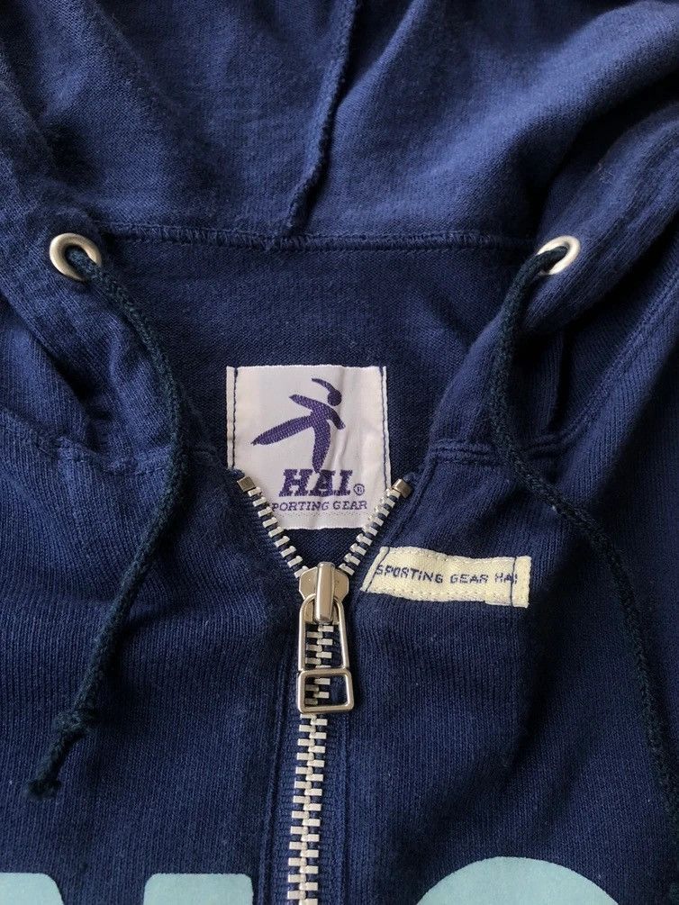 Hai Sporting Gear GRAIL🔥Old Issey HSG Indigo Madras Patchwork Hoodie Sweater Size US L / EU 52-54 / 3 - 5 Thumbnail