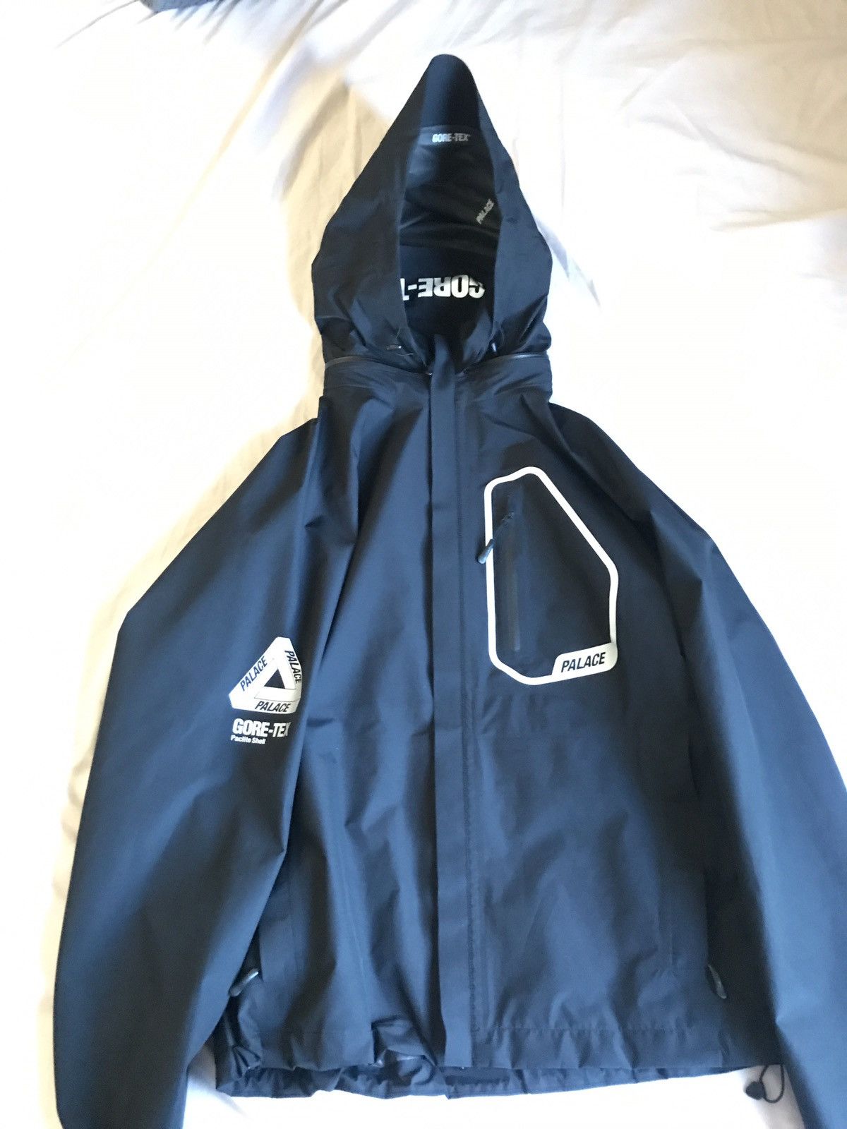 Palace PALACE GORE-TEX PACLITE VENT JACKET BLACK | Grailed