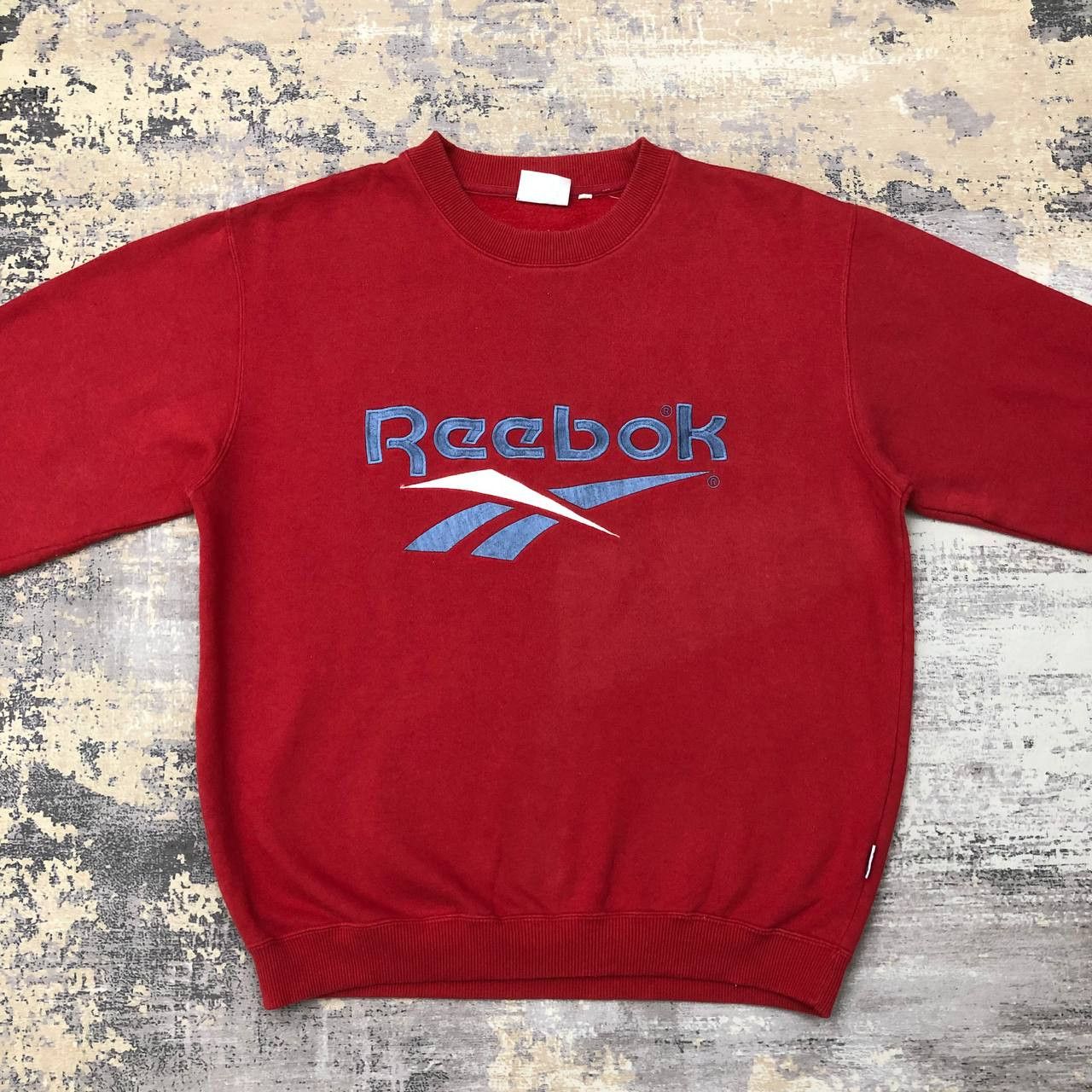 Reebok × Vintage Y280 VTG 90s REEBOK BIG LOGO SWEATSHIRT Size US L / EU 52-54 / 3 - 1 Thumbnail