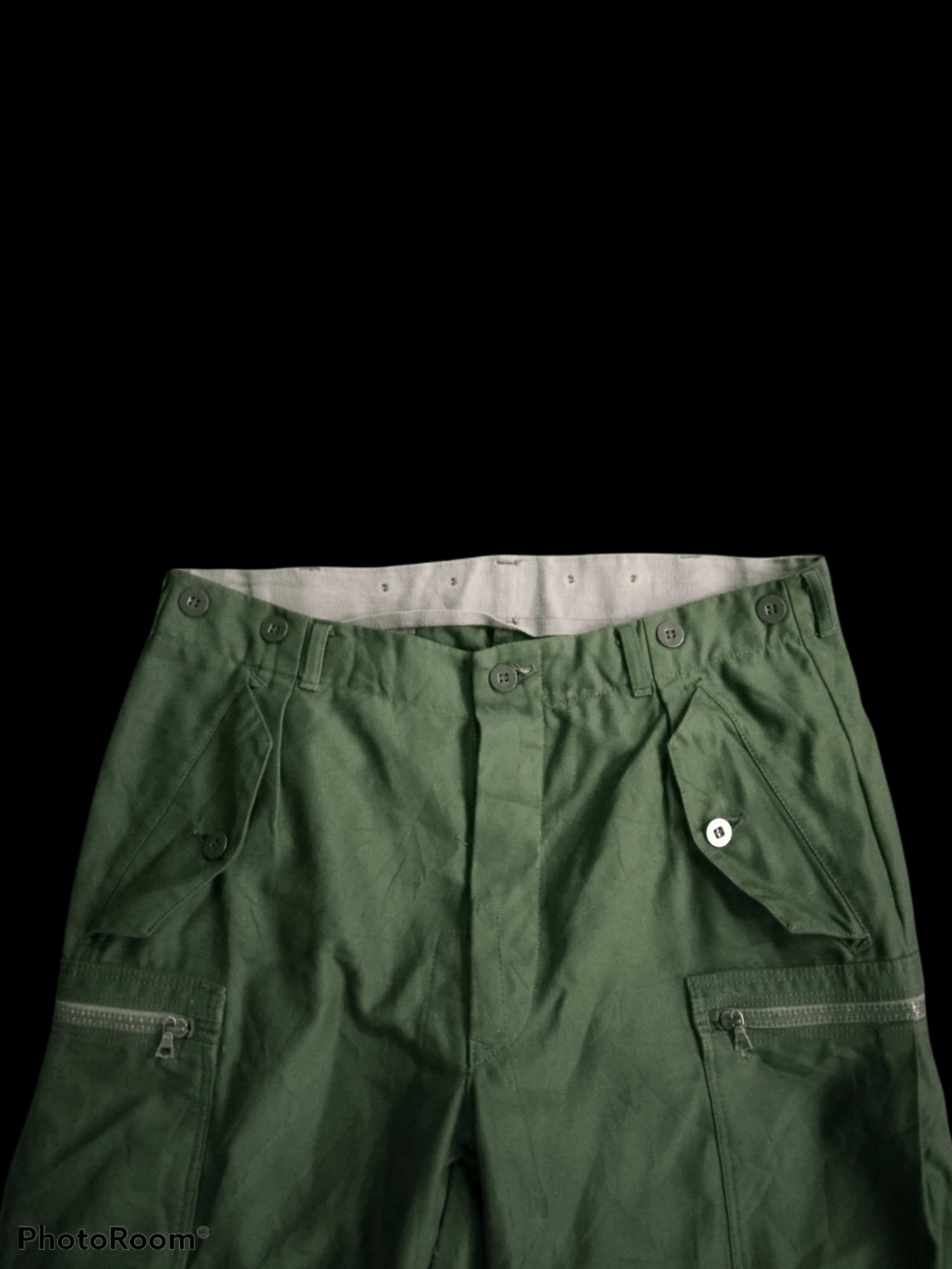 Vintage 1992 Swedish Army M90 Field Trousers Heavy RIRI Zipper Size US 33 - 4 Thumbnail