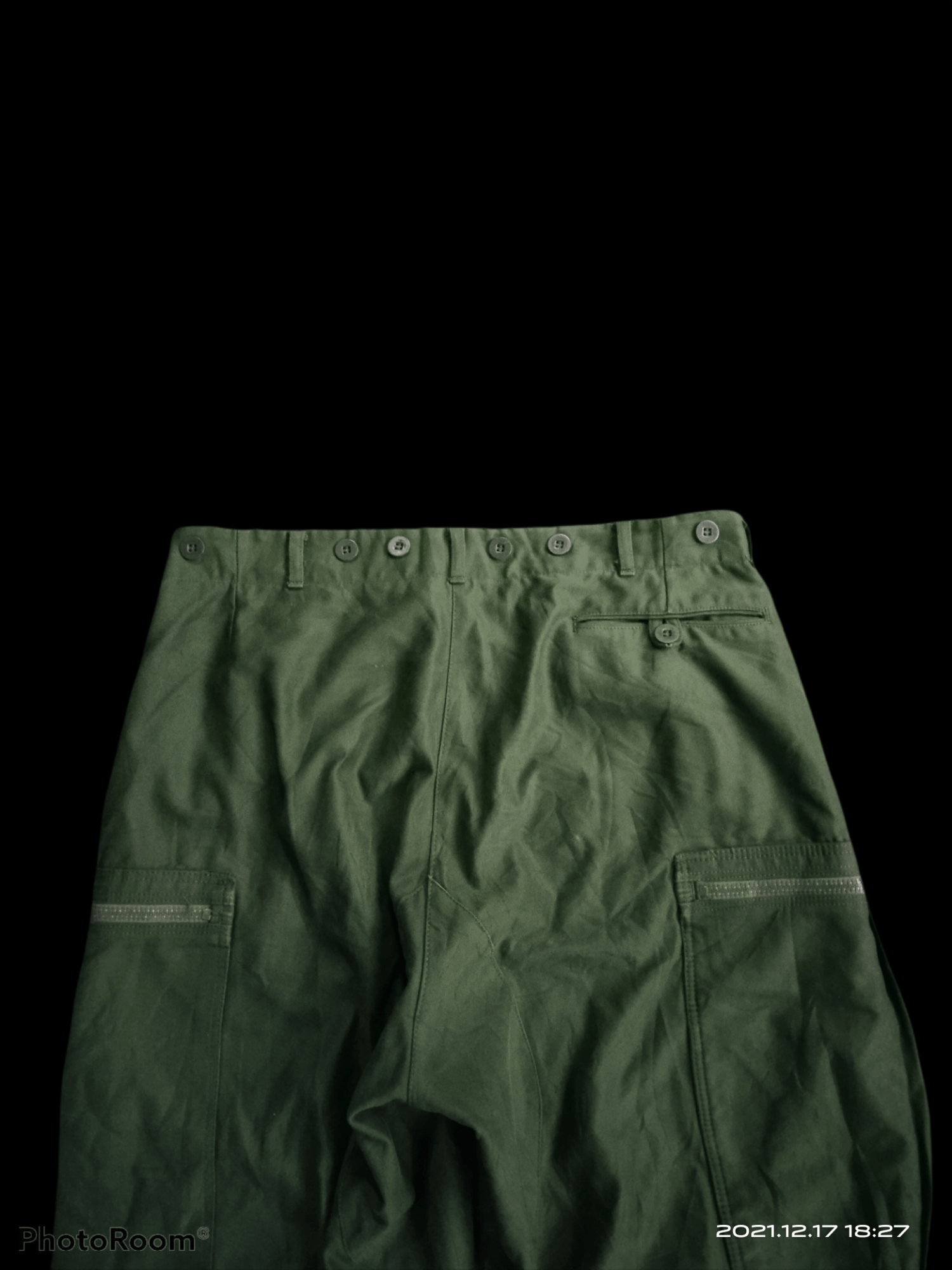 Vintage 1992 Swedish Army M90 Field Trousers Heavy RIRI Zipper Size US 33 - 5 Thumbnail