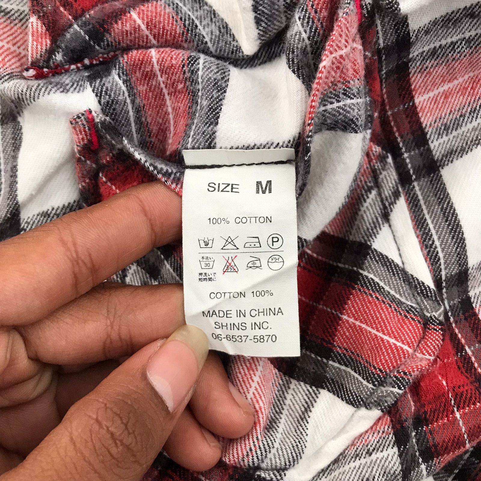 Denime Denime Western Plaid Flannel Shirt Size US M / EU 48-50 / 2 - 6 Thumbnail