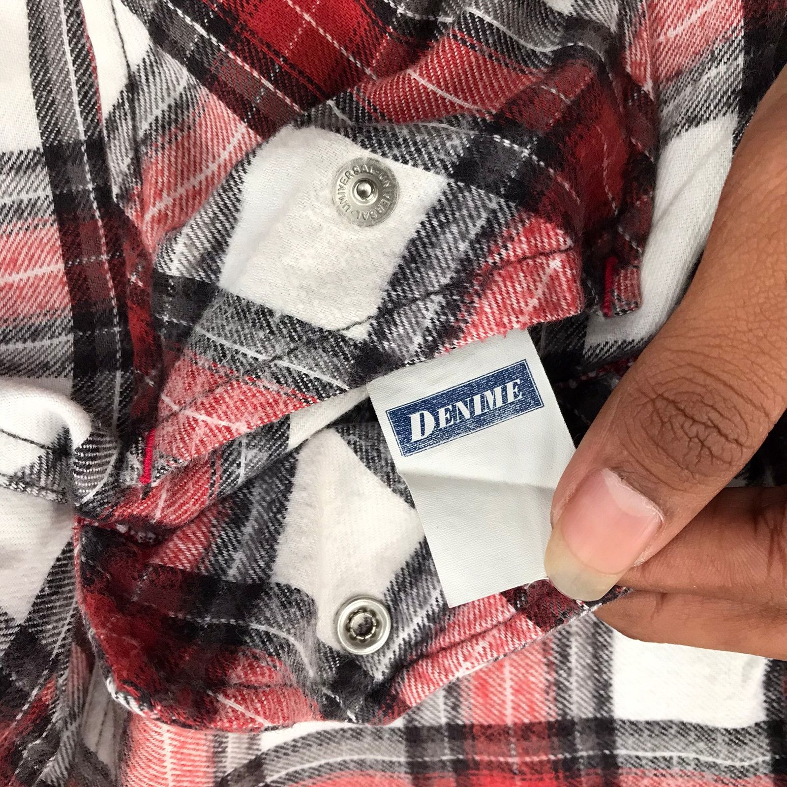 Denime Denime Western Plaid Flannel Shirt Size US M / EU 48-50 / 2 - 5 Thumbnail
