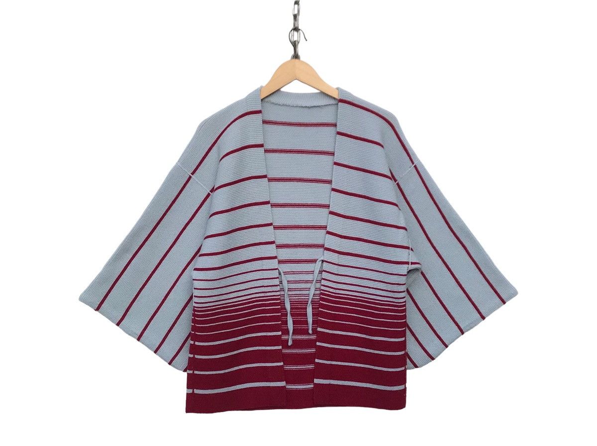 Other Japan Traditional Kimono Haori Stripes Jacket (21”X26.5”) Size US M / EU 48-50 / 2 - 1 Thumbnail