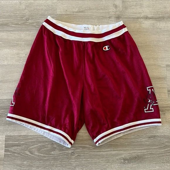 Vintage VINTAGE 90S CHAMPION ARKANSAS RAZORBACK GYM SHORTS MENS LARG ...
