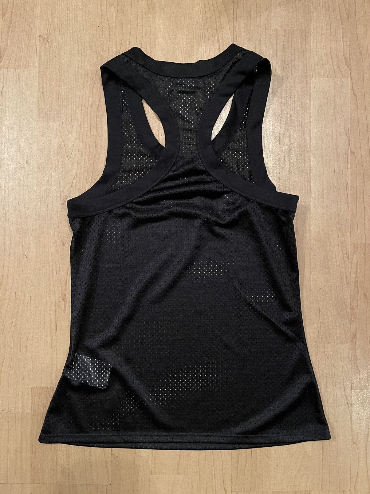 Nike × Vintage 🏀 Nike 2007 vintage Y2K mesh big swoosh drill tank top Size S / US 4 / IT 40 - 7 Thumbnail