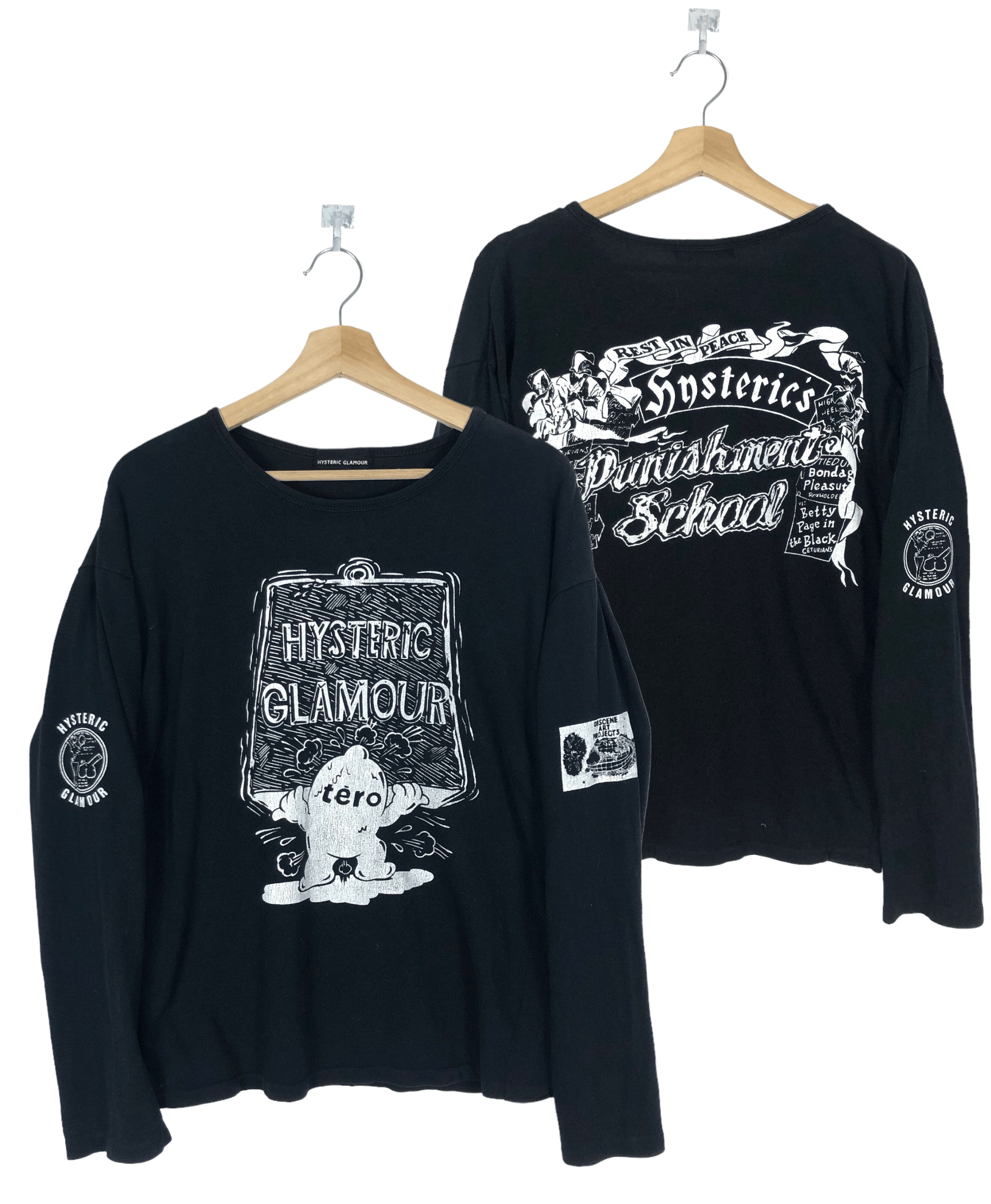 Hysteric Glamour RARE🔥VINTAGE HYSTERIC PUNISHMENT TERO ART PROJECT ALTERED Size US M / EU 48-50 / 2 - 1 Thumbnail