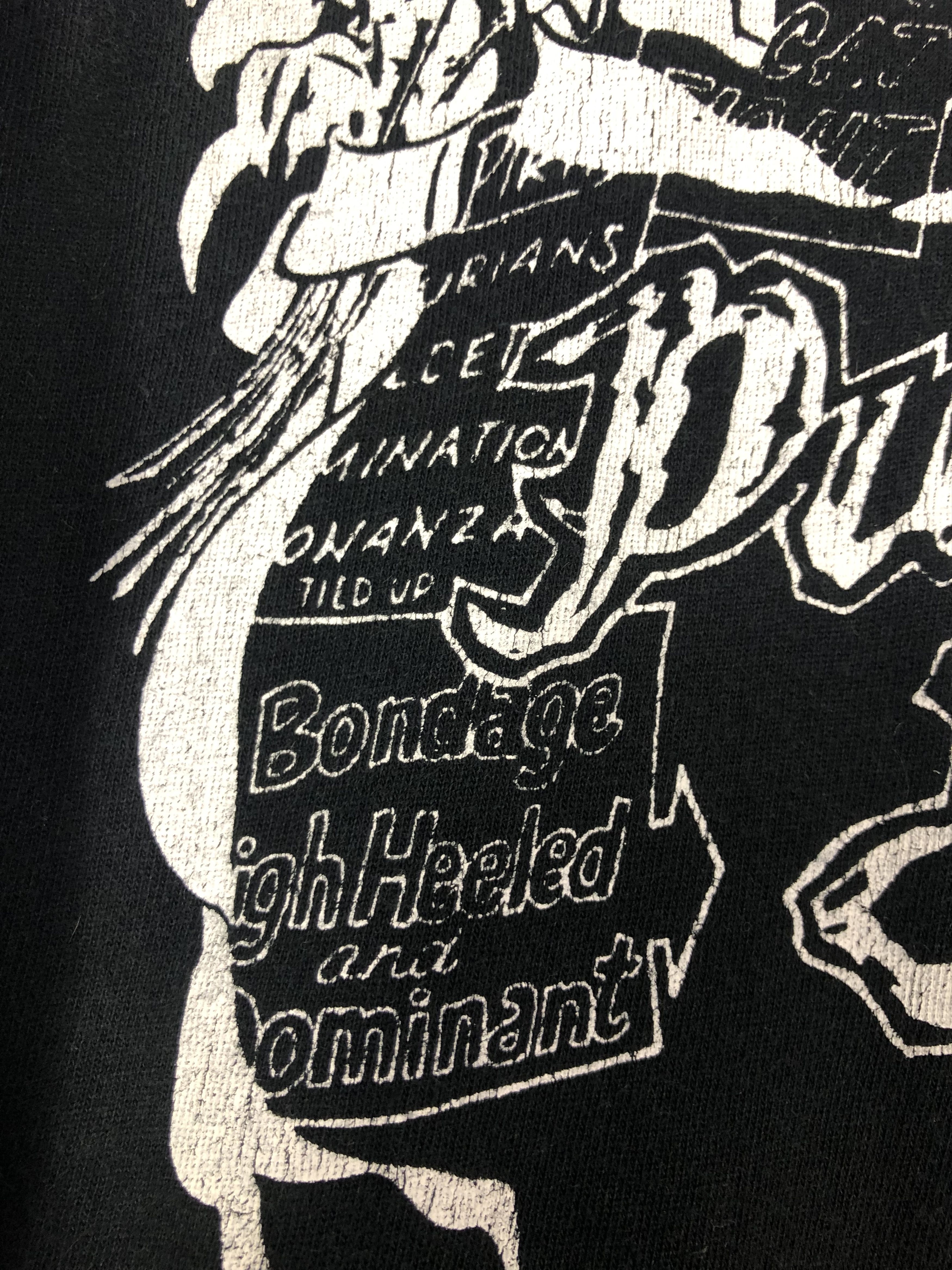 Hysteric Glamour RARE🔥VINTAGE HYSTERIC PUNISHMENT TERO ART PROJECT ALTERED Size US M / EU 48-50 / 2 - 8 Thumbnail