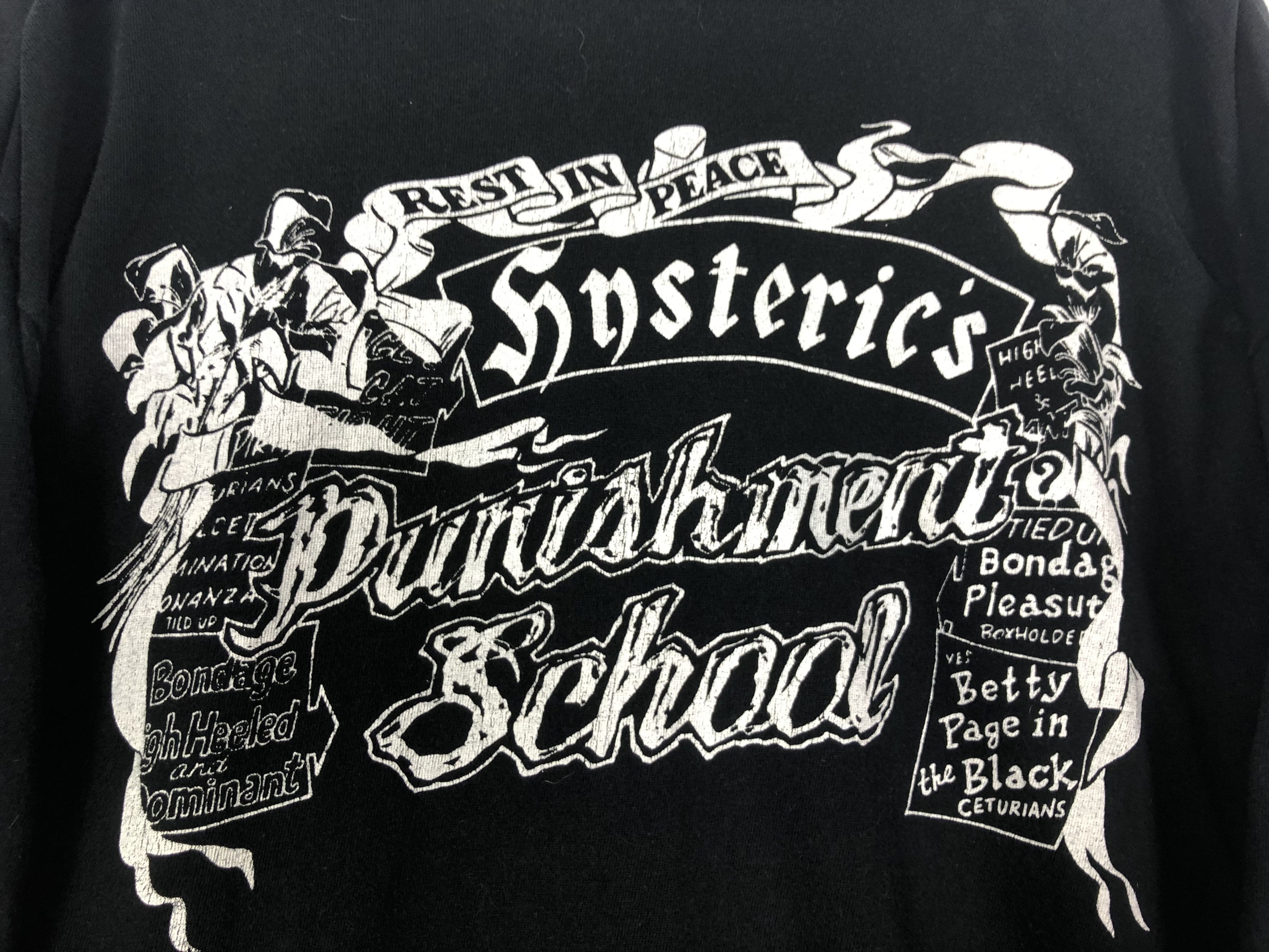 Hysteric Glamour RARE🔥VINTAGE HYSTERIC PUNISHMENT TERO ART PROJECT ALTERED Size US M / EU 48-50 / 2 - 7 Thumbnail