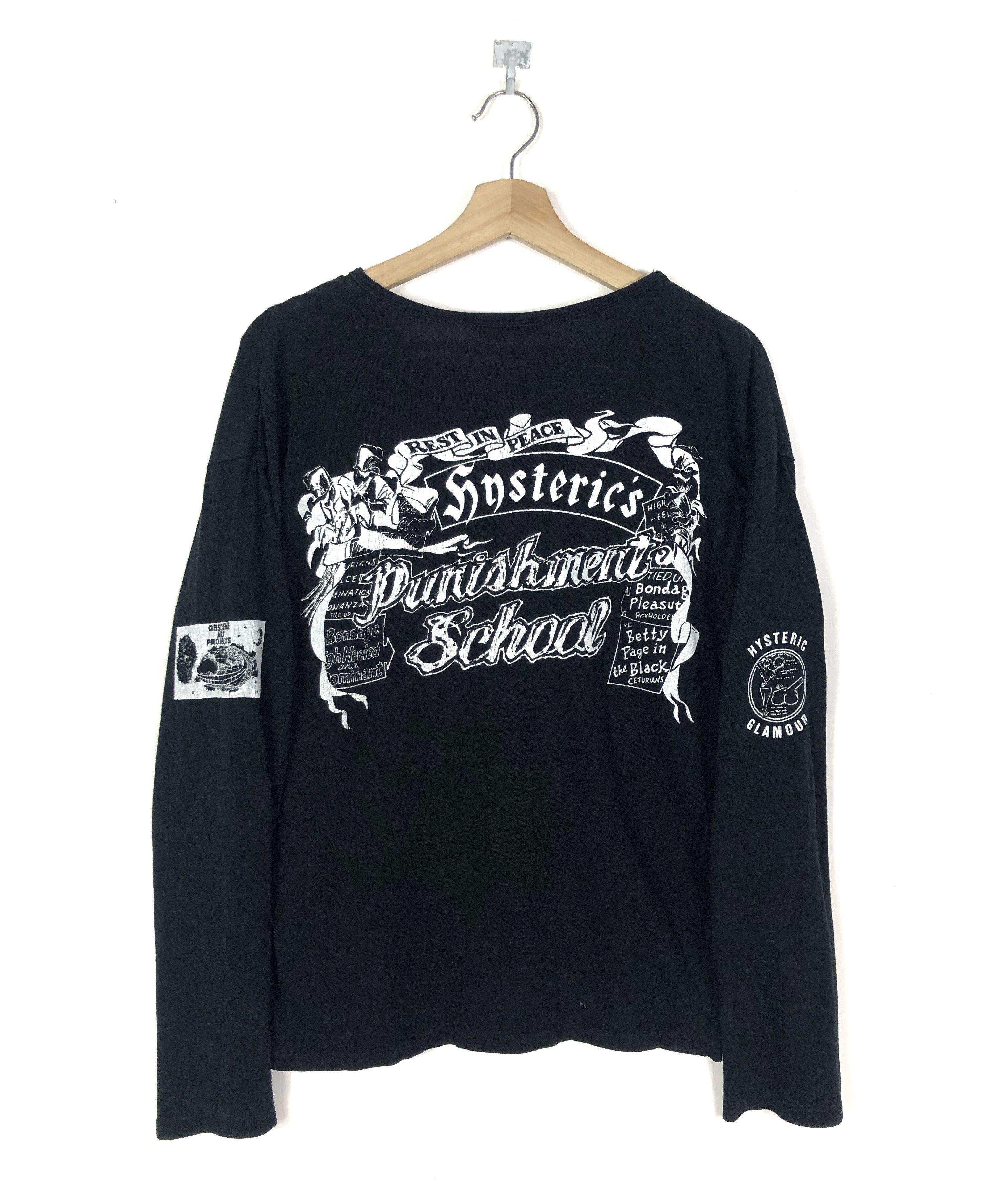 Hysteric Glamour RARE🔥VINTAGE HYSTERIC PUNISHMENT TERO ART PROJECT ALTERED Size US M / EU 48-50 / 2 - 3 Thumbnail