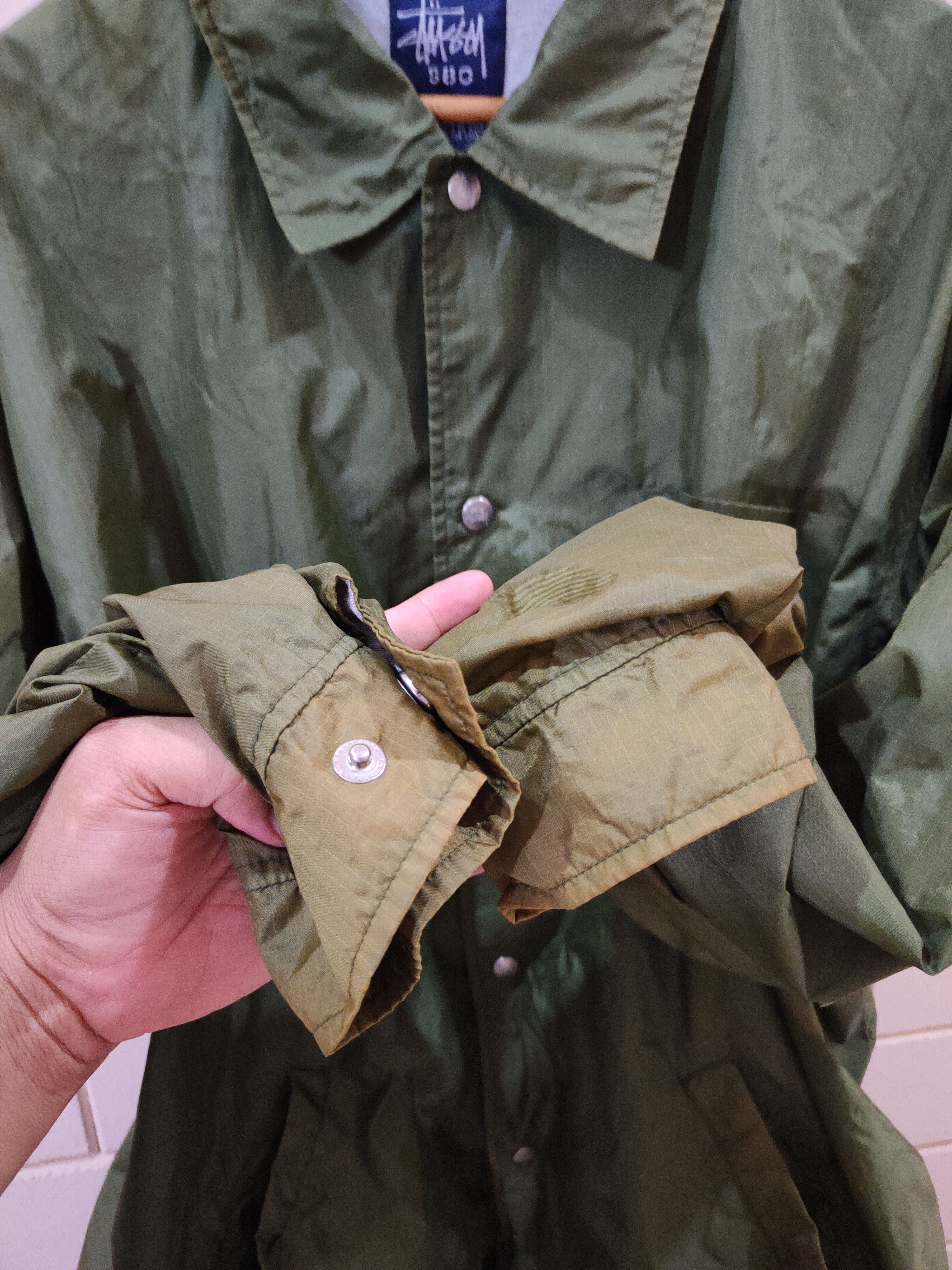 Stussy × Vintage Vintage Stussy Coach Jacket With Sun Faded Effect Size US L / EU 52-54 / 3 - 4 Thumbnail