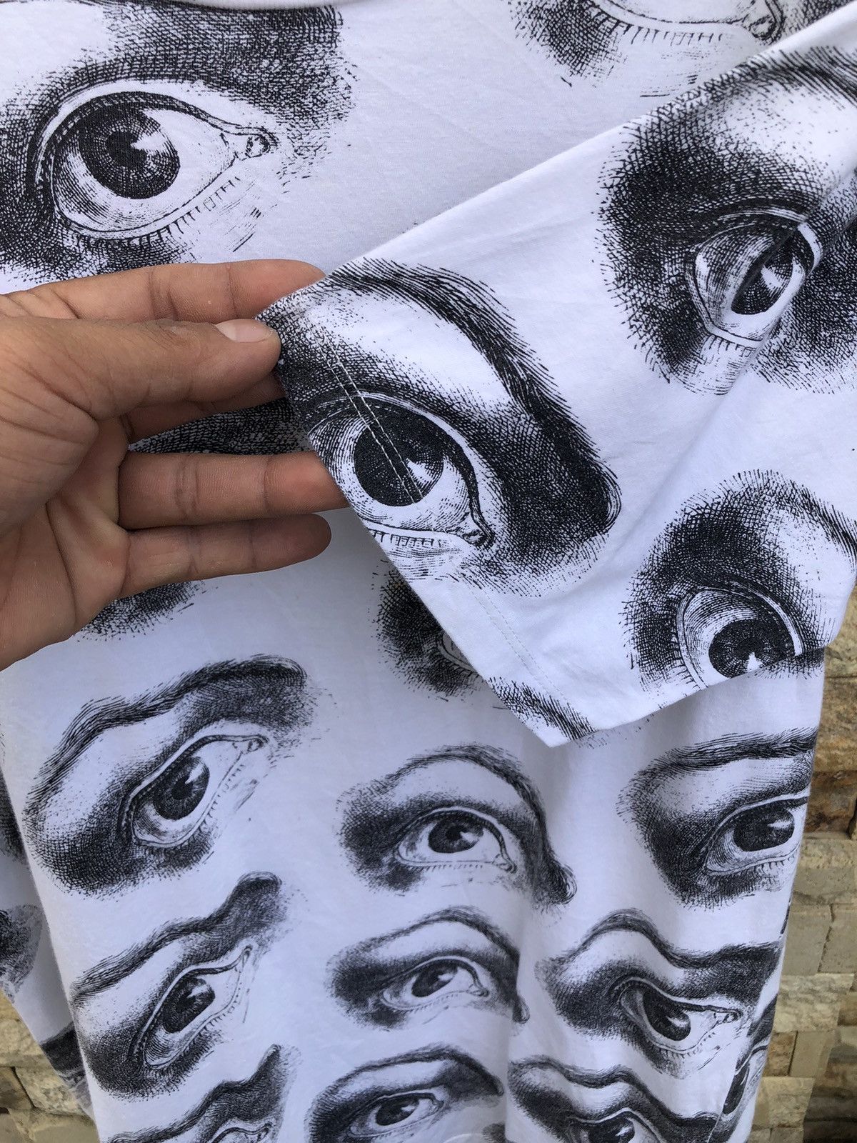 Arts & Science Last Drop🔥Rare🔥Art Eye All Overprint T Shirt Size US L / EU 52-54 / 3 - 7 Thumbnail