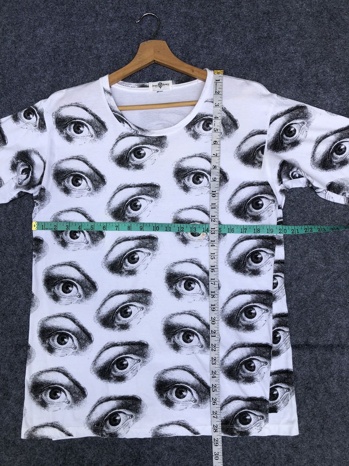 Arts & Science Last Drop🔥Rare🔥Art Eye All Overprint T Shirt Size US L / EU 52-54 / 3 - 9 Thumbnail