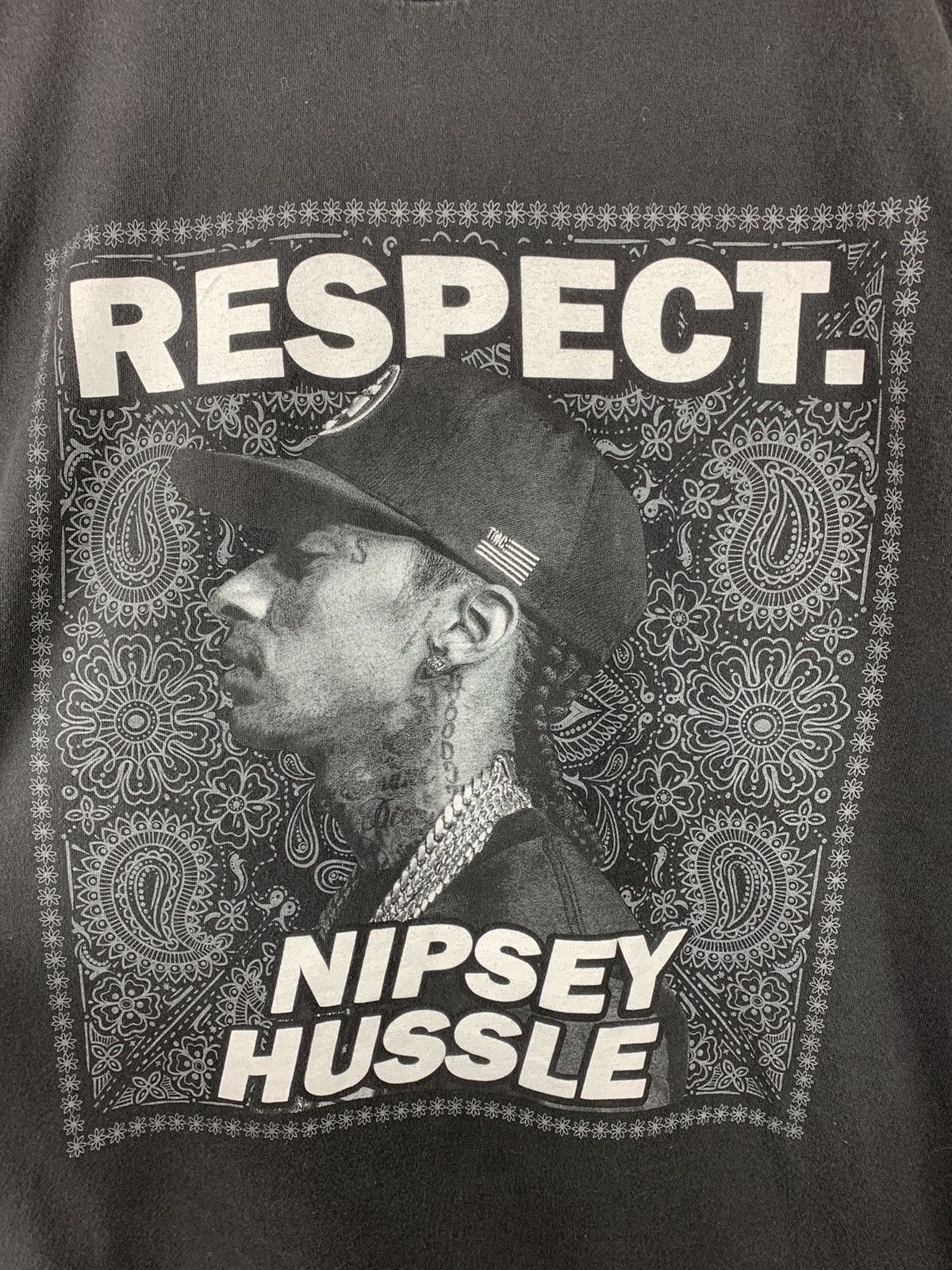 Band Tees RIP! Nipsey Hussle Memorial Respect Rap Tees Hip Hop Size US L / EU 52-54 / 3 - 4 Thumbnail