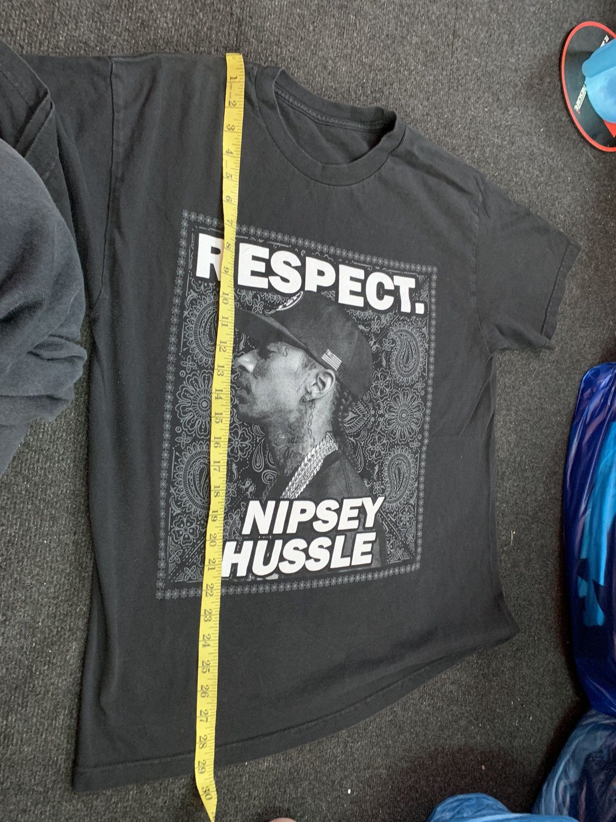 Band Tees RIP! Nipsey Hussle Memorial Respect Rap Tees Hip Hop Size US L / EU 52-54 / 3 - 7 Thumbnail