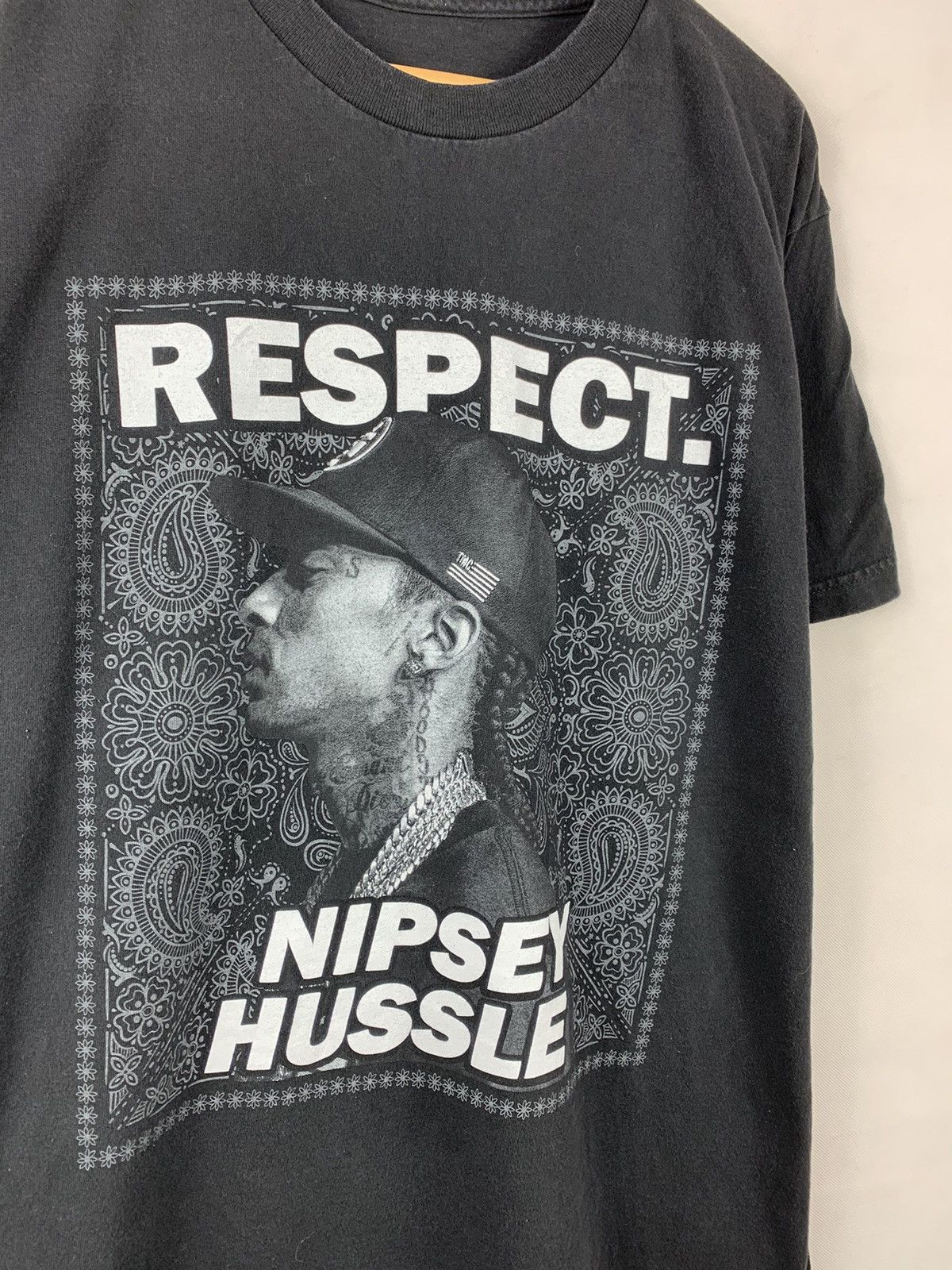Band Tees RIP! Nipsey Hussle Memorial Respect Rap Tees Hip Hop Size US L / EU 52-54 / 3 - 3 Thumbnail