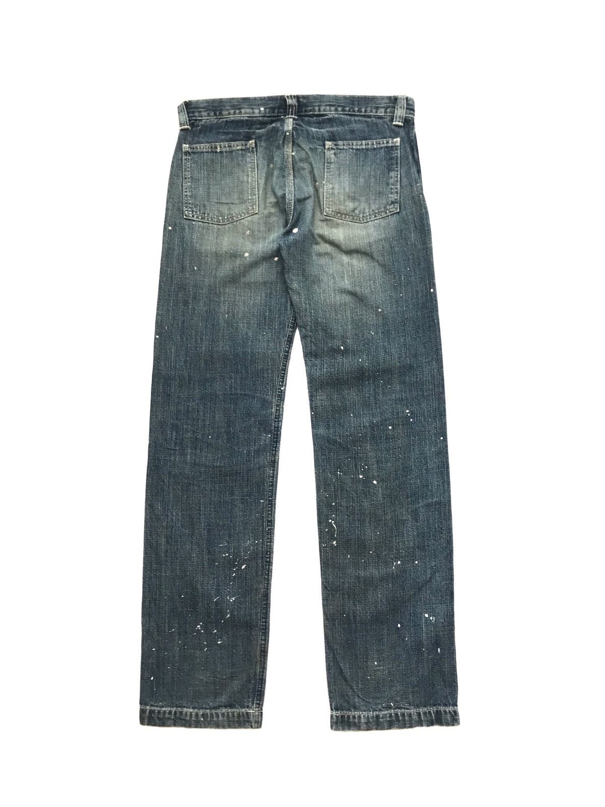 Japanese Brand D.M.G Domingo Painter Jeans Size US 32 / EU 48 - 4 Thumbnail