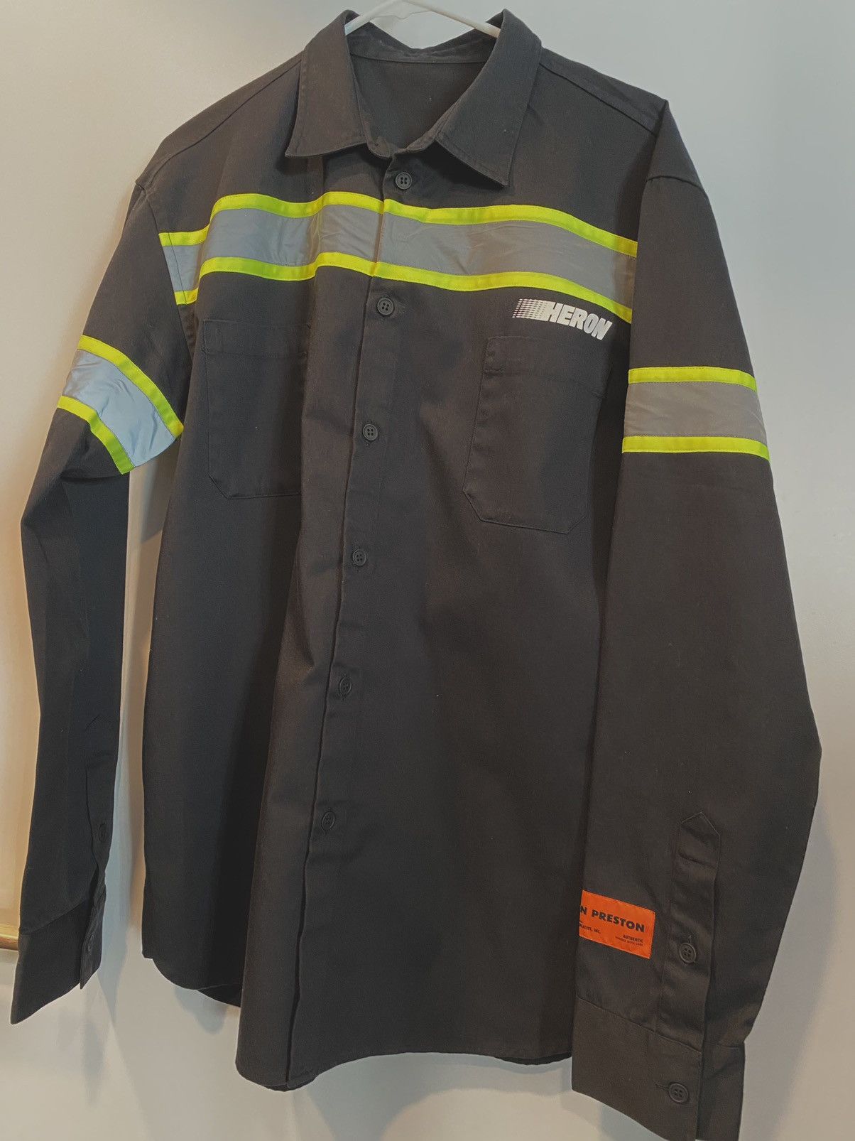 Heron Preston Heron Preston CTNMB Reflective Shirt Size US M / EU 48-50 / 2 - 1 Thumbnail