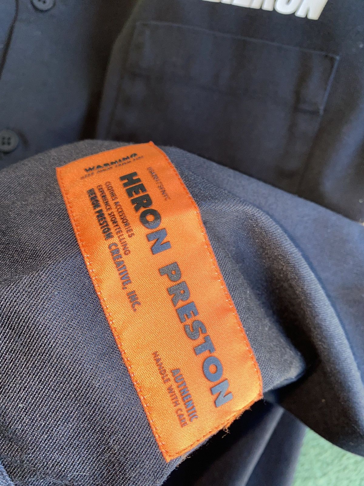 Heron Preston Heron Preston CTNMB Reflective Shirt Size US M / EU 48-50 / 2 - 6 Thumbnail