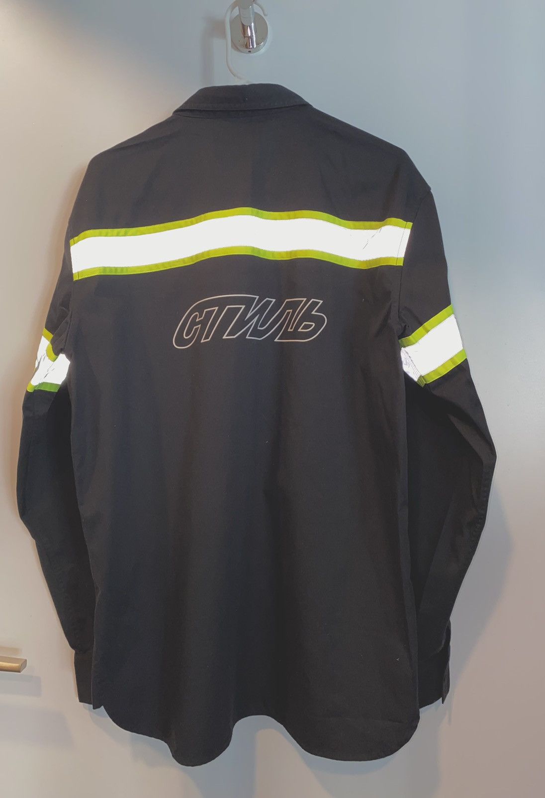 Heron Preston Heron Preston CTNMB Reflective Shirt Size US M / EU 48-50 / 2 - 3 Thumbnail