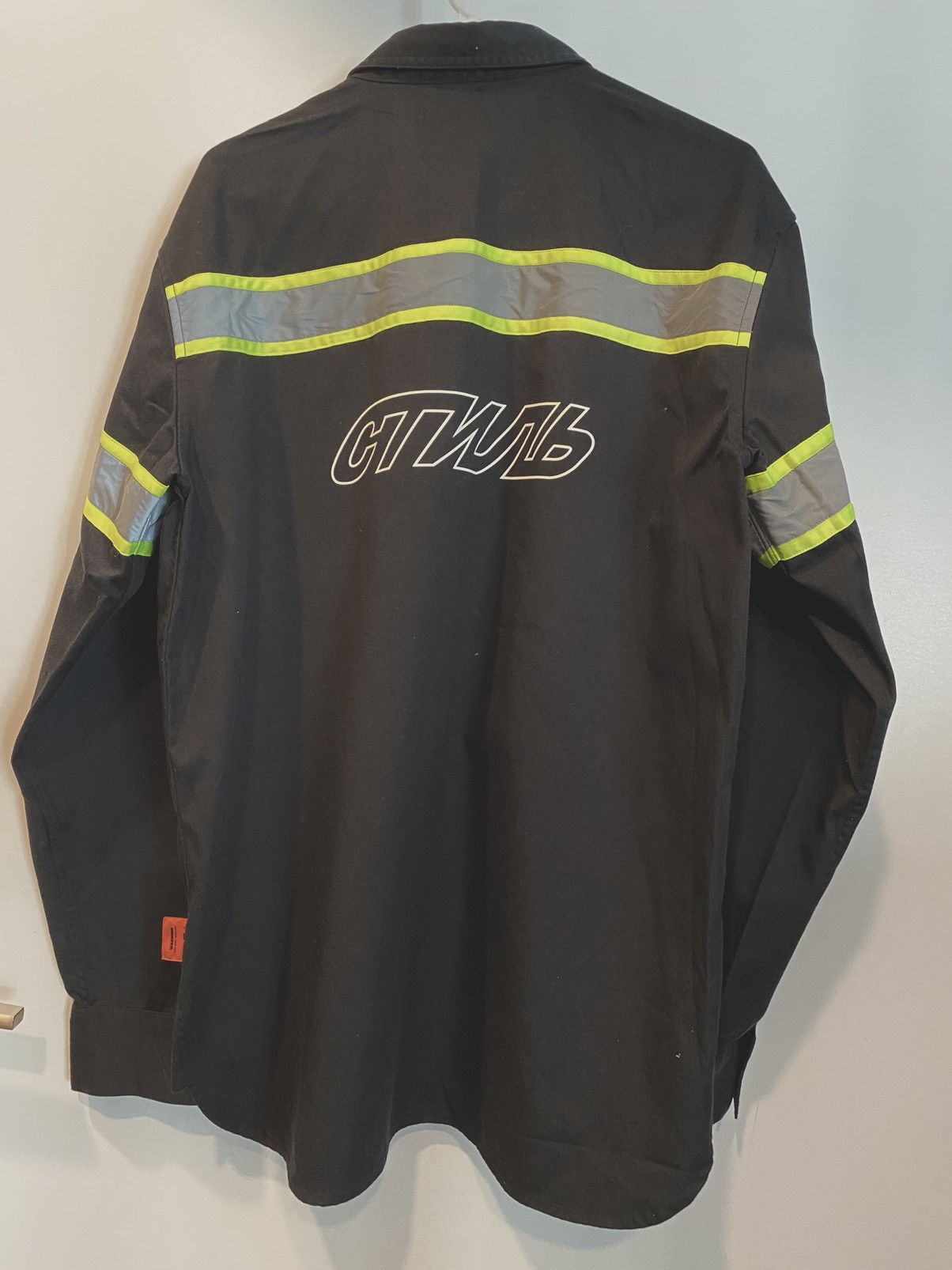 Heron Preston Heron Preston CTNMB Reflective Shirt Size US M / EU 48-50 / 2 - 2 Thumbnail