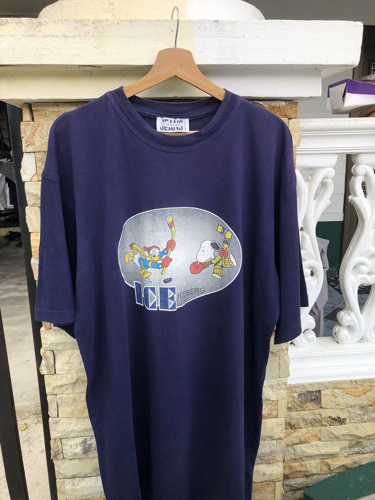 Iceberg × Iceberg History × Vintage Last Drop?FADED?Vtg 90s 