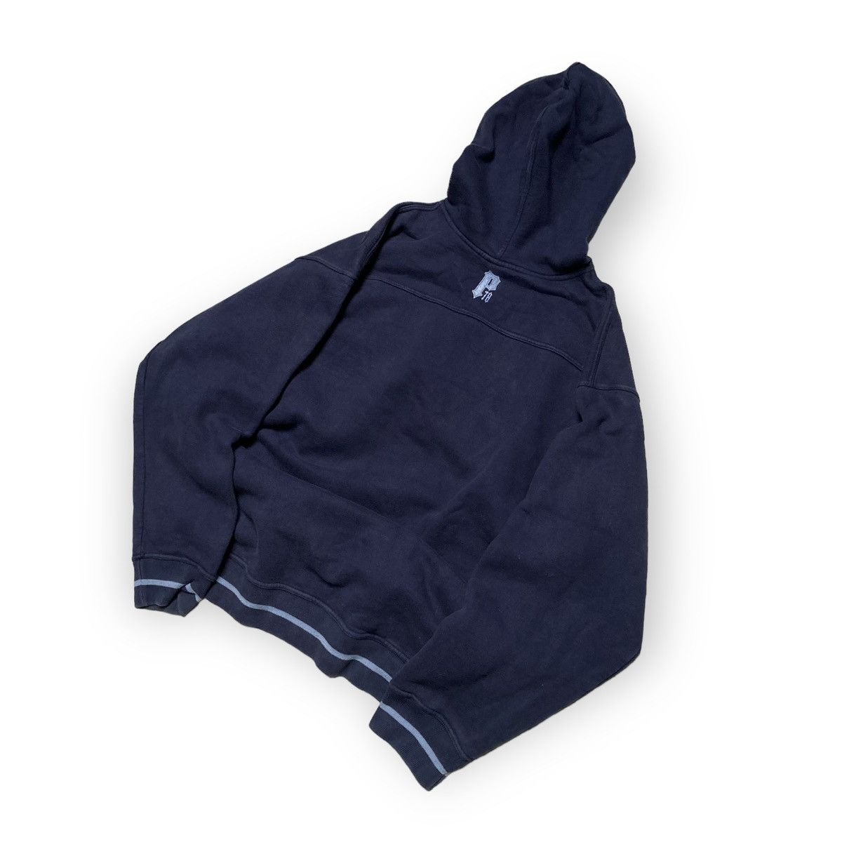 Pelle Pelle × Vintage Rare Vintage 90s Pelle Pelle Hoodie Spellout Big logo Size US XL / EU 56 / 4 - 5 Thumbnail