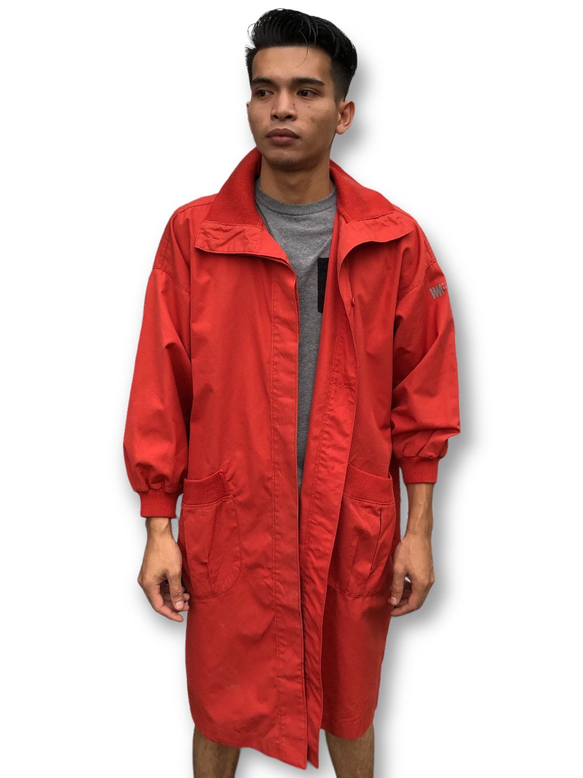 Issey Miyake 🔥RARE🔥VINTAGE ISSEY MIYAKE DESIGN STUDIO ORANGE JACKET Size US M / EU 48-50 / 2 - 2 Thumbnail