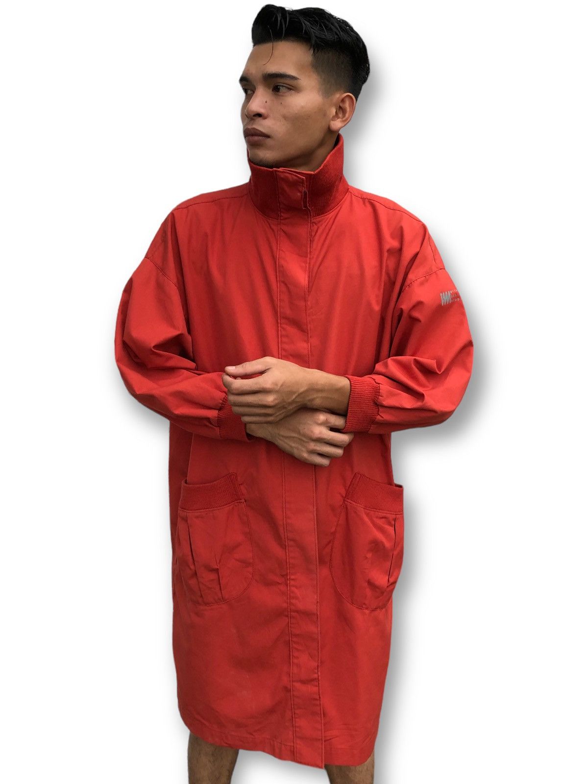 Issey Miyake 🔥RARE🔥VINTAGE ISSEY MIYAKE DESIGN STUDIO ORANGE JACKET Size US M / EU 48-50 / 2 - 3 Thumbnail