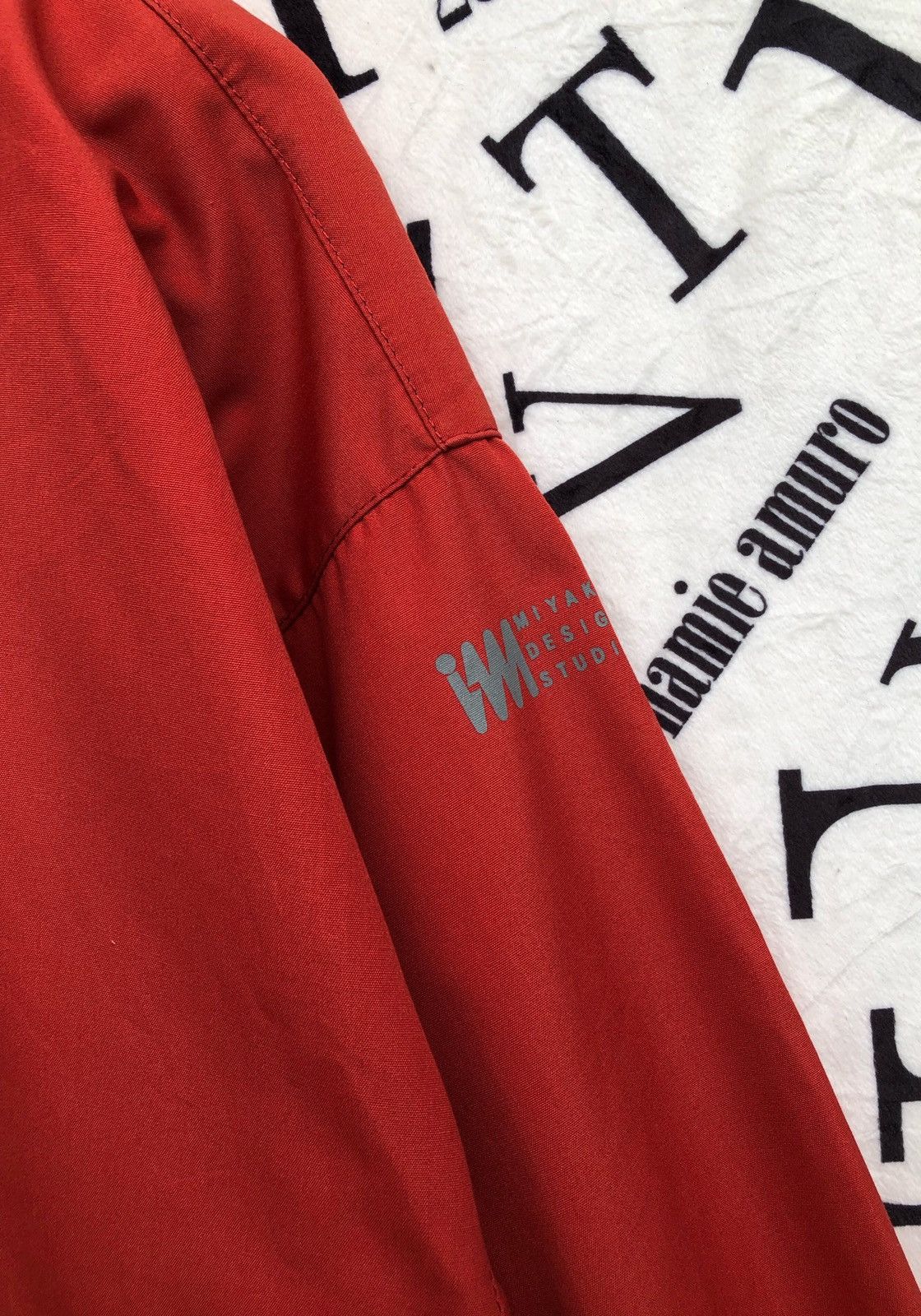Issey Miyake 🔥RARE🔥VINTAGE ISSEY MIYAKE DESIGN STUDIO ORANGE JACKET Size US M / EU 48-50 / 2 - 12 Thumbnail