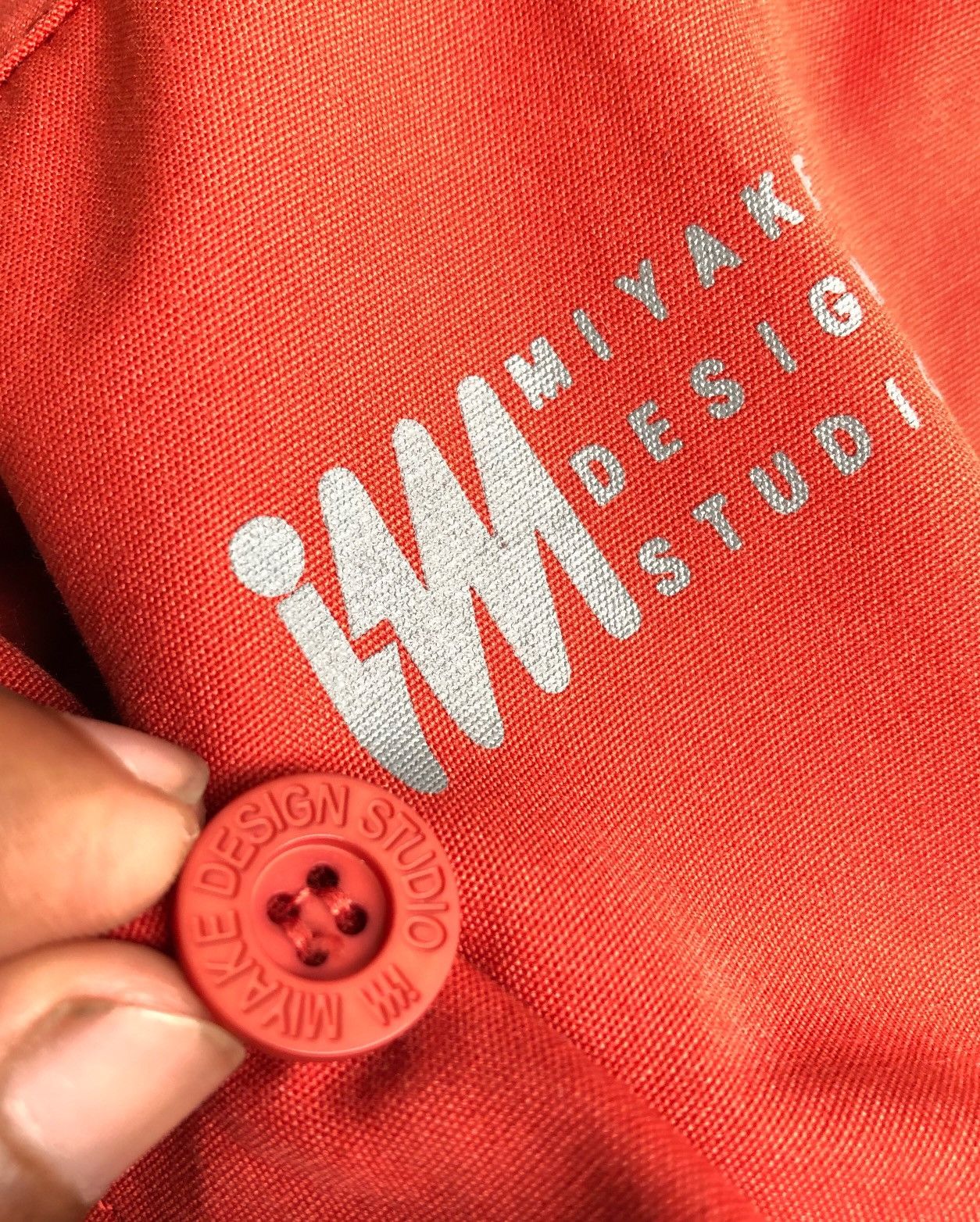 Issey Miyake 🔥RARE🔥VINTAGE ISSEY MIYAKE DESIGN STUDIO ORANGE JACKET Size US M / EU 48-50 / 2 - 18 Thumbnail